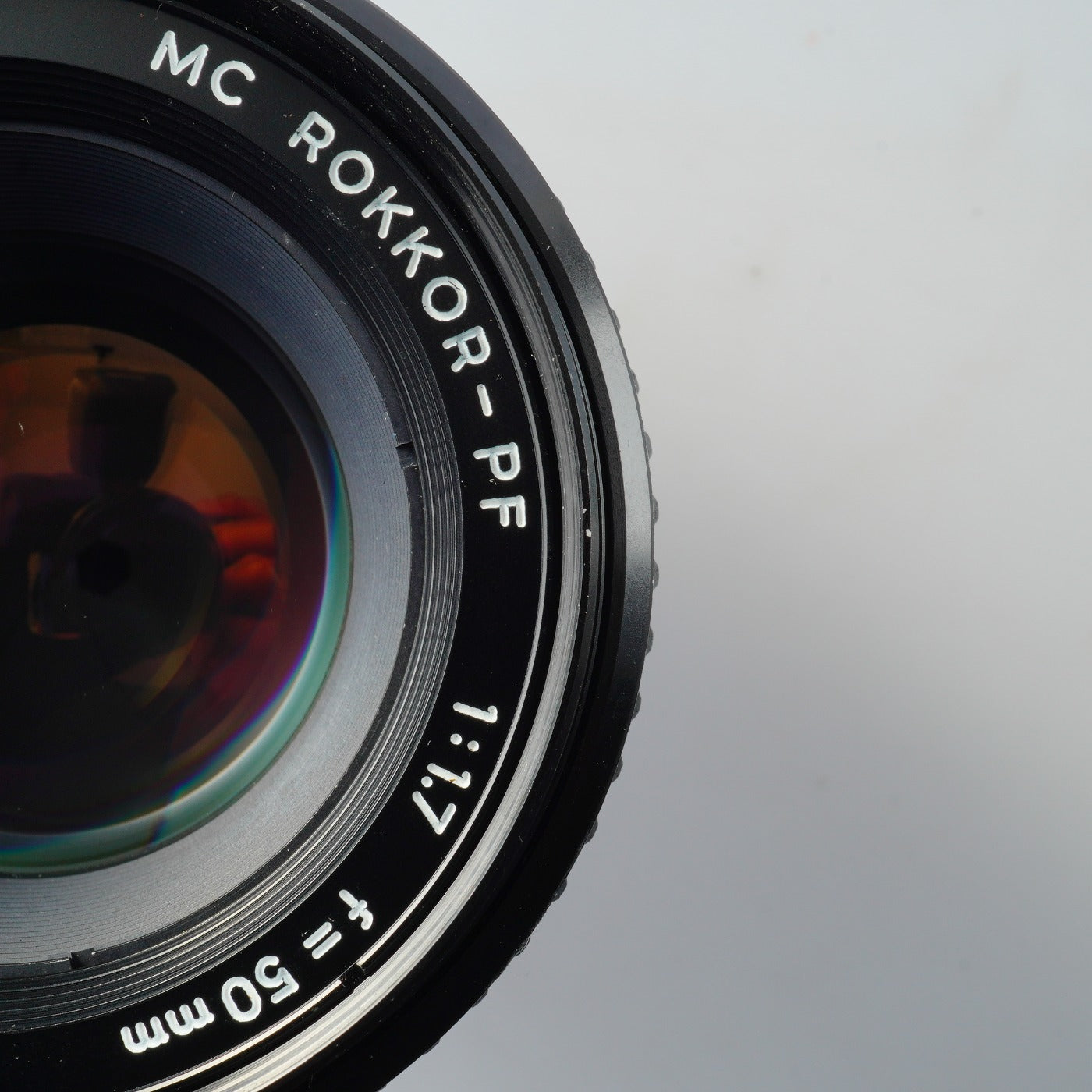 MINOLTA MC ROKKOR-PF 50mm F/1.7 prime lens
