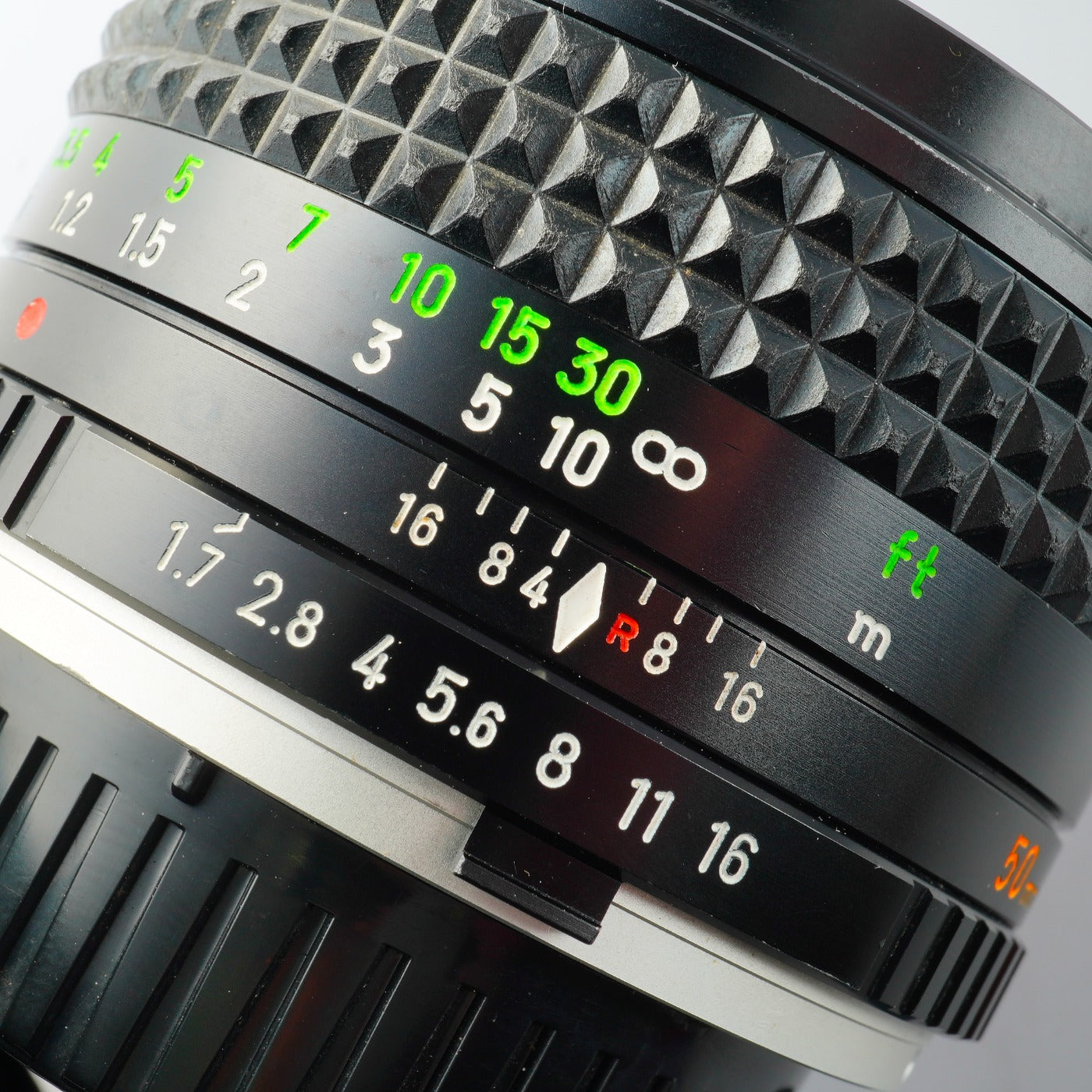 MINOLTA MC ROKKOR-PF 50mm F/1.7 prime lens