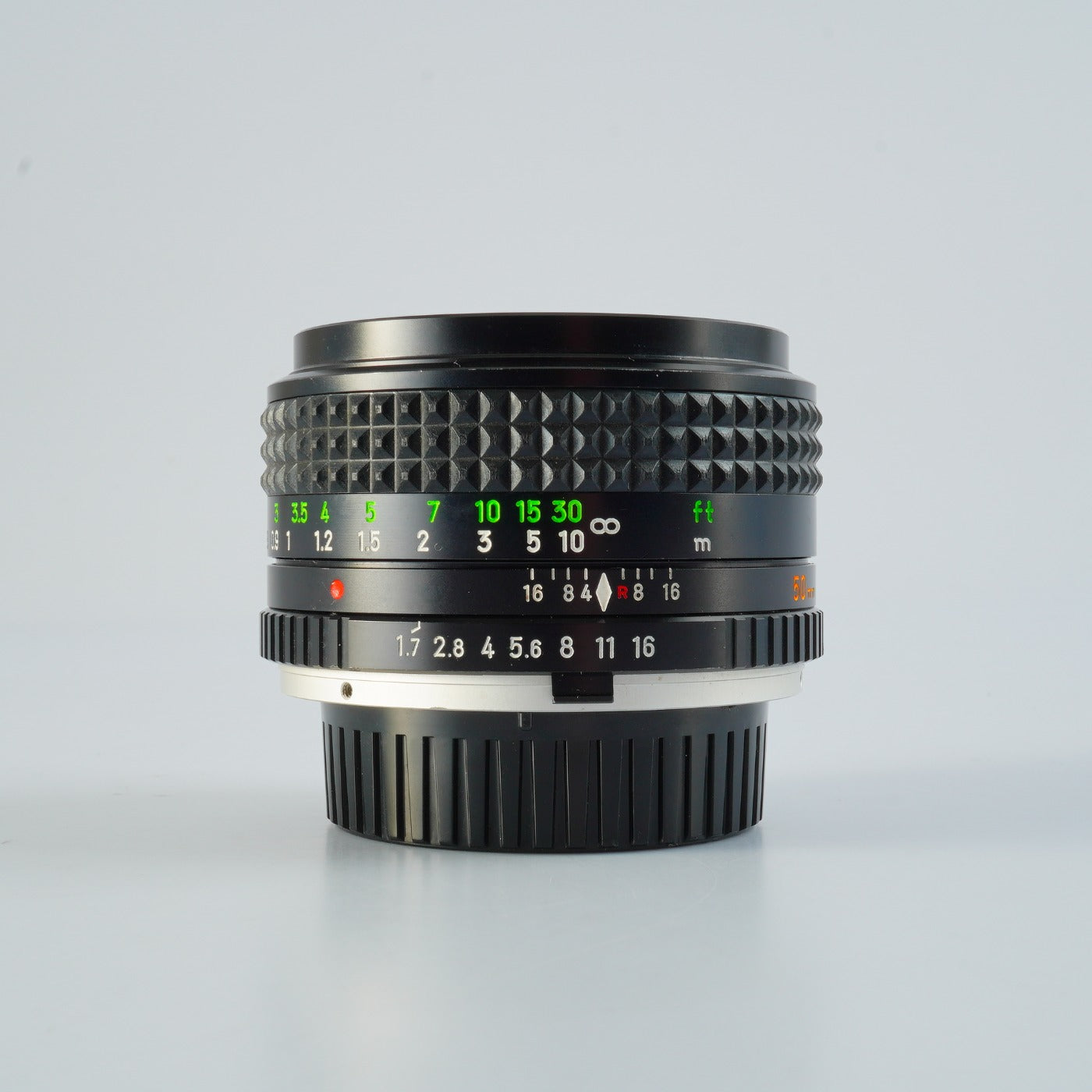 MINOLTA MC ROKKOR-PF 50mm F/1.7 prime lens