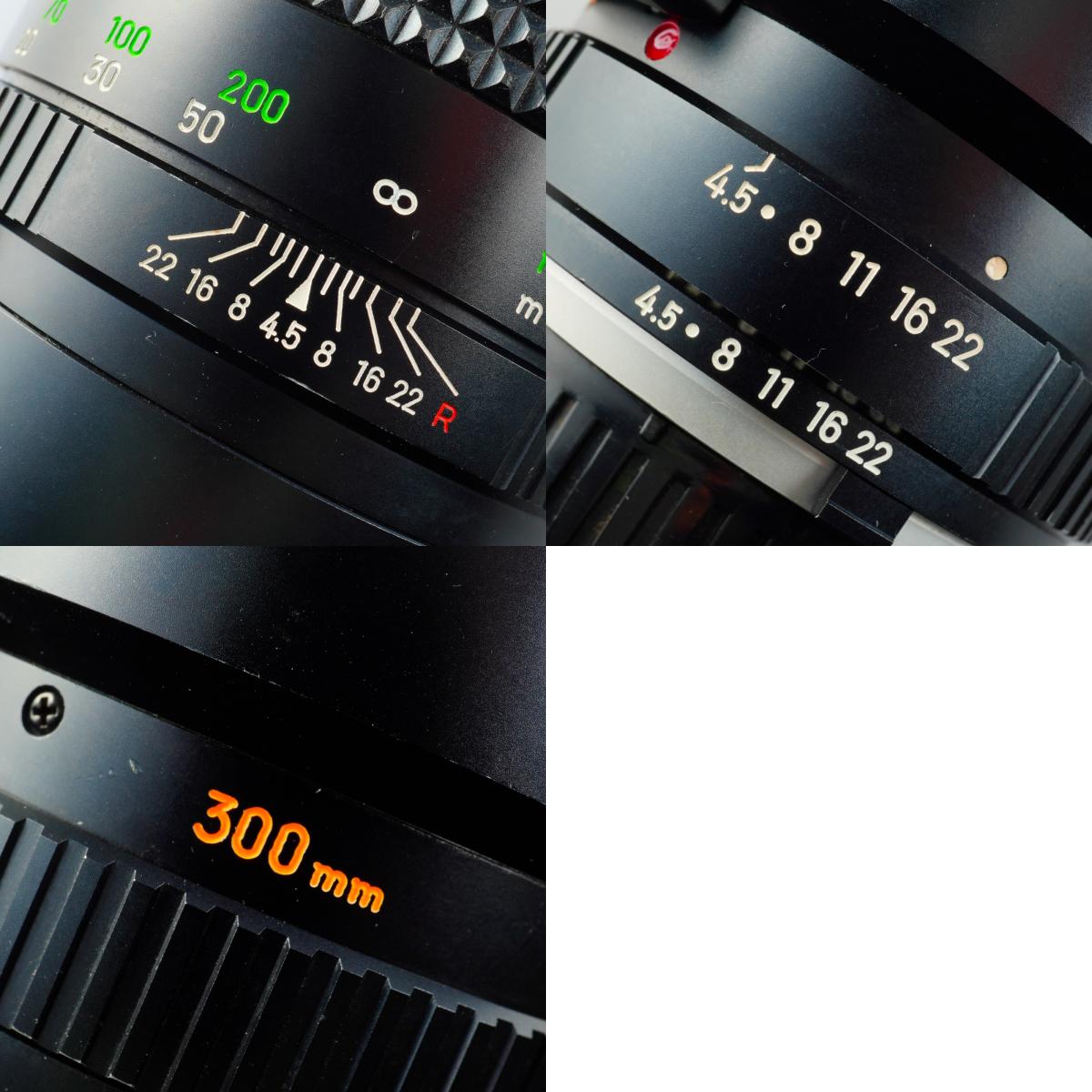 MINOLTA MC TELE ROKKOR 300mm F/4.5 単焦点レンズ