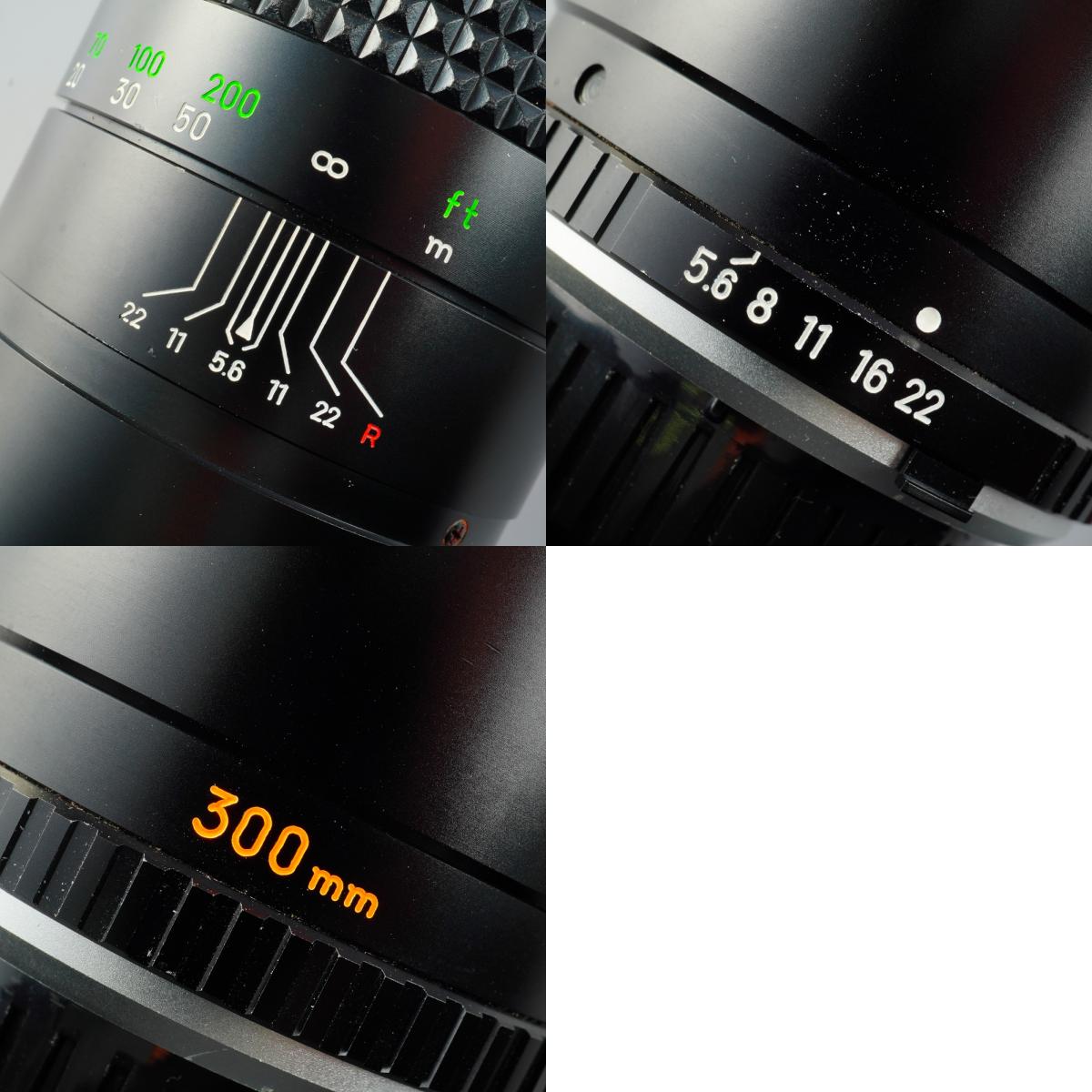 MINOLTA MC TELE ROKKOR 300mm F/5.6 単焦点レンズ