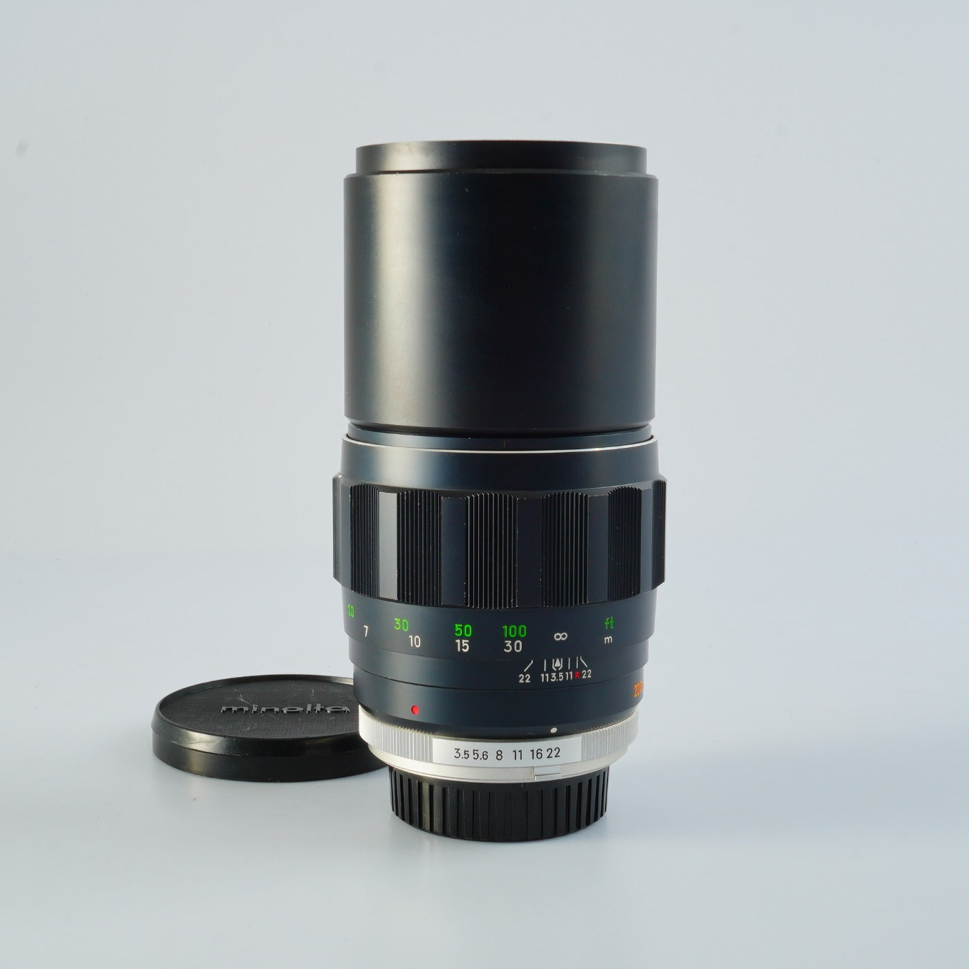 MINOLTA MC TELE ROKKOR-QF 200mm F/3.5 単焦点レンズ