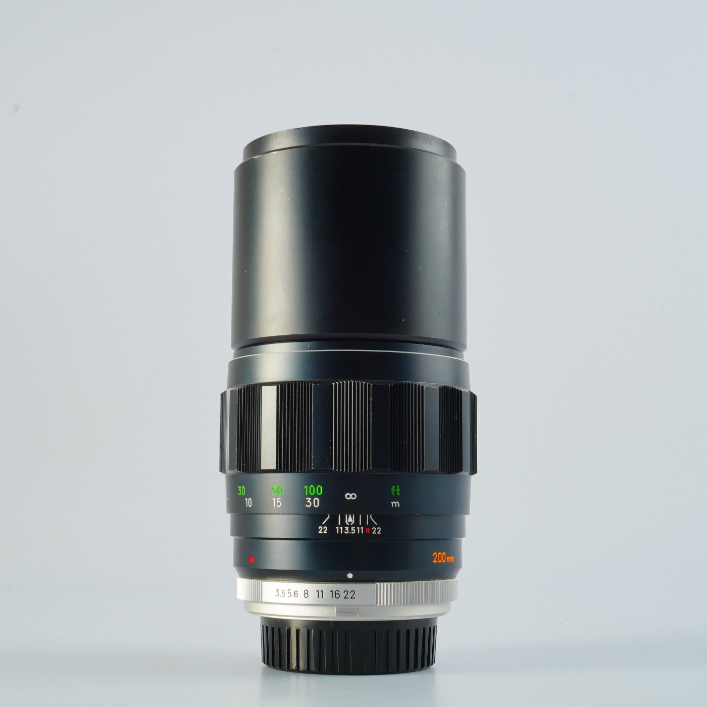 MINOLTA MC TELE ROKKOR-QF 200mm F/3.5 単焦点レンズ – 山田写真機店