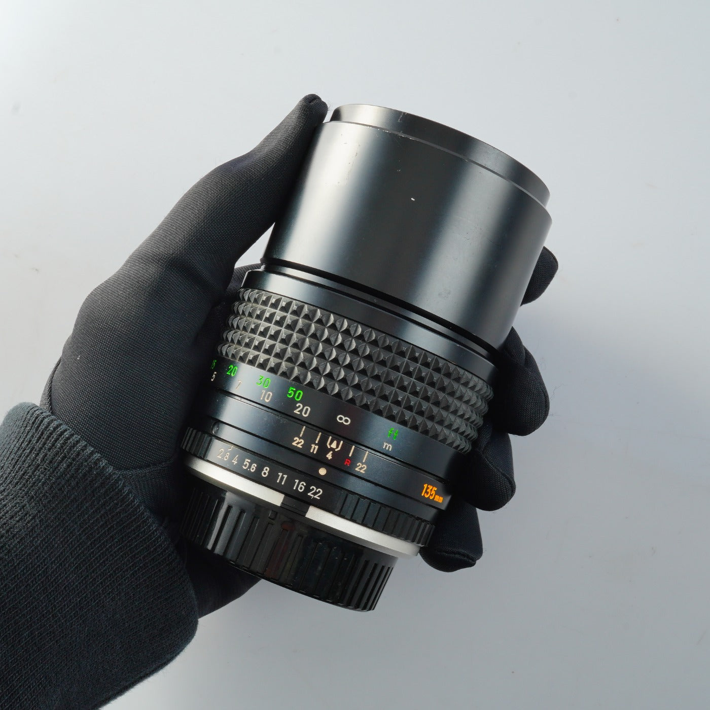 MINOLTA MC TELE ROKKOR PF 135mm F/2.8 単焦点レンズ