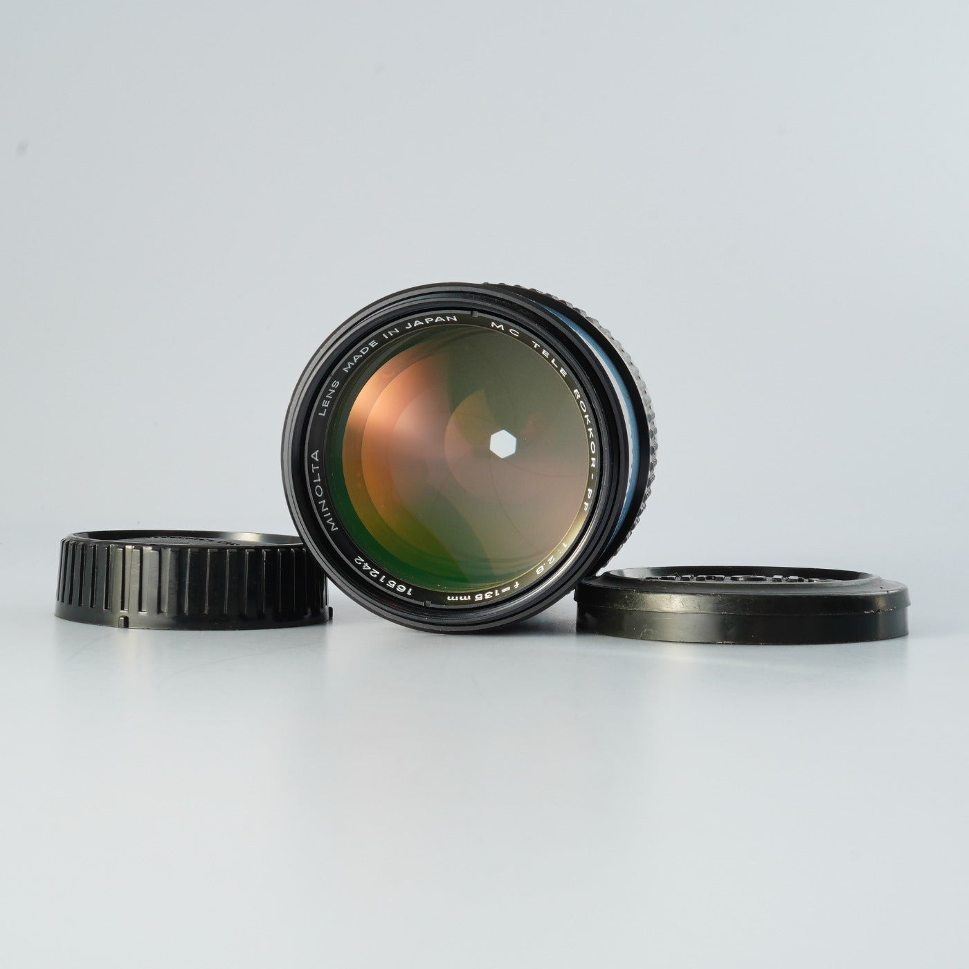 MINOLTA MC TELE ROKKOR PF 135mm F/2.8 単焦点レンズ