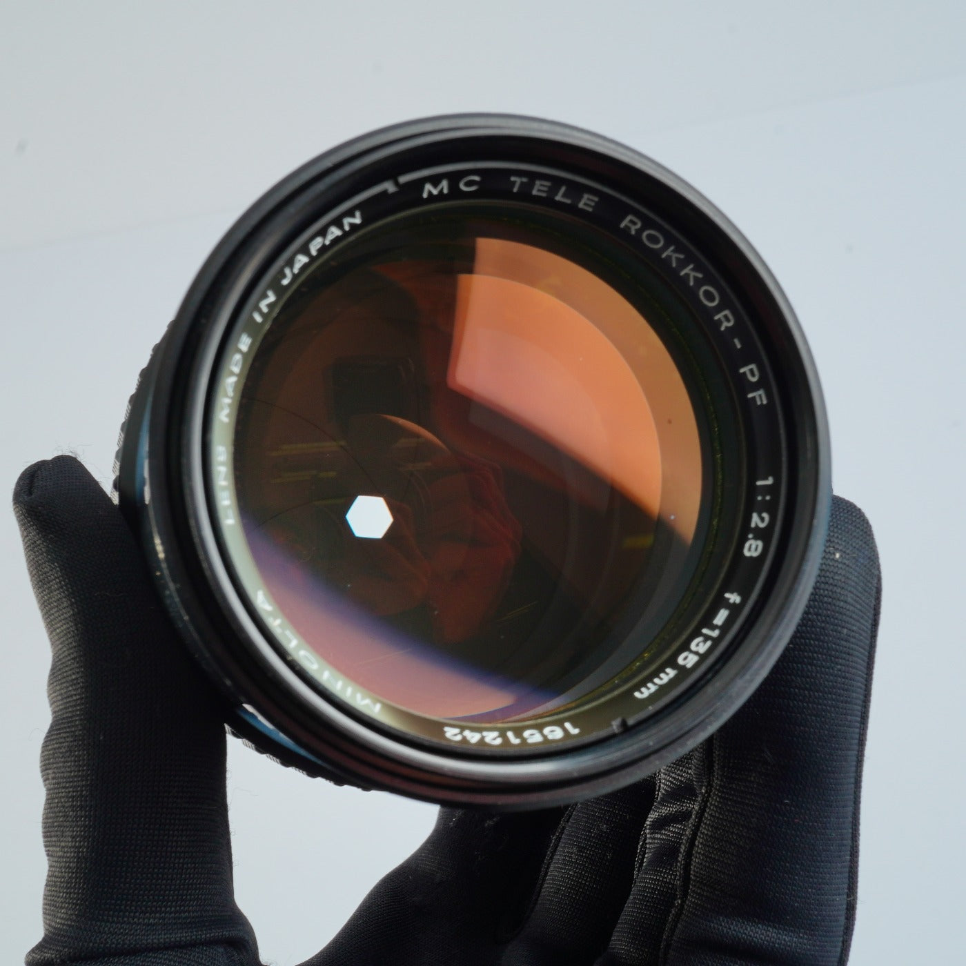 MINOLTA MC TELE ROKKOR PF 135mm F/2.8 単焦点レンズ