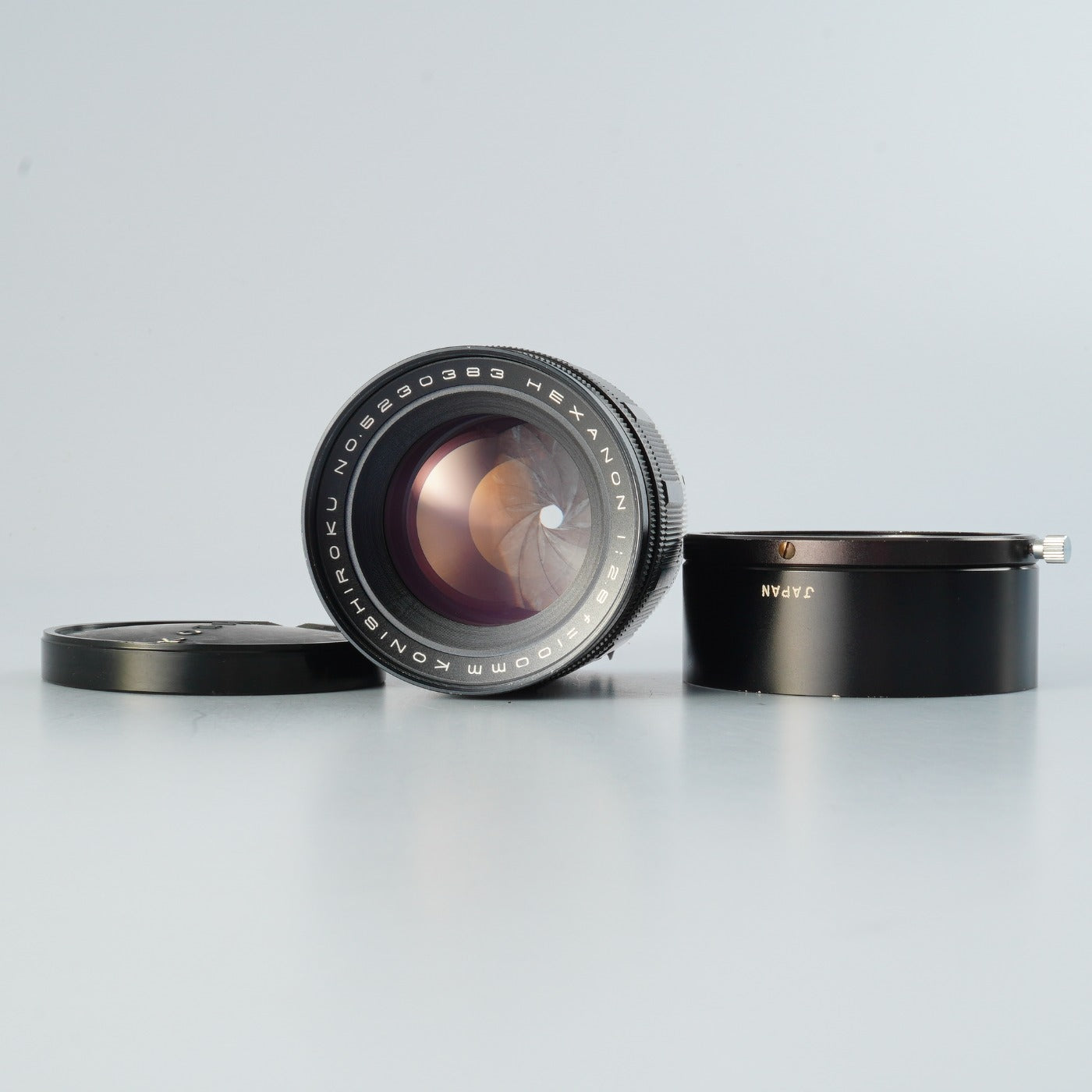 Konica KONISHIROKU HEXANON 100mm F/2.8 単焦点レンズ