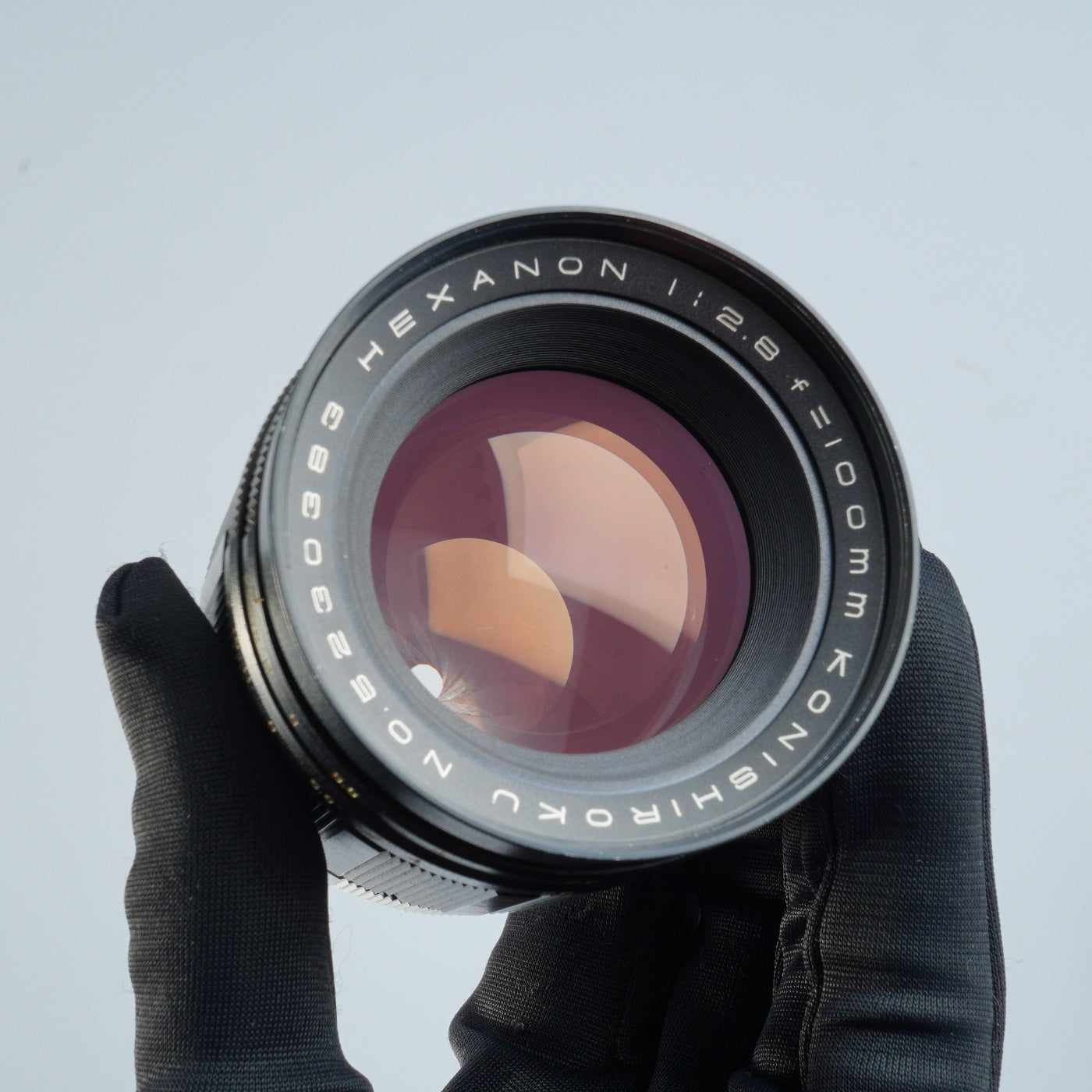 Konica KONISHIROKU HEXANON 100mm F/2.8 単焦点レンズ