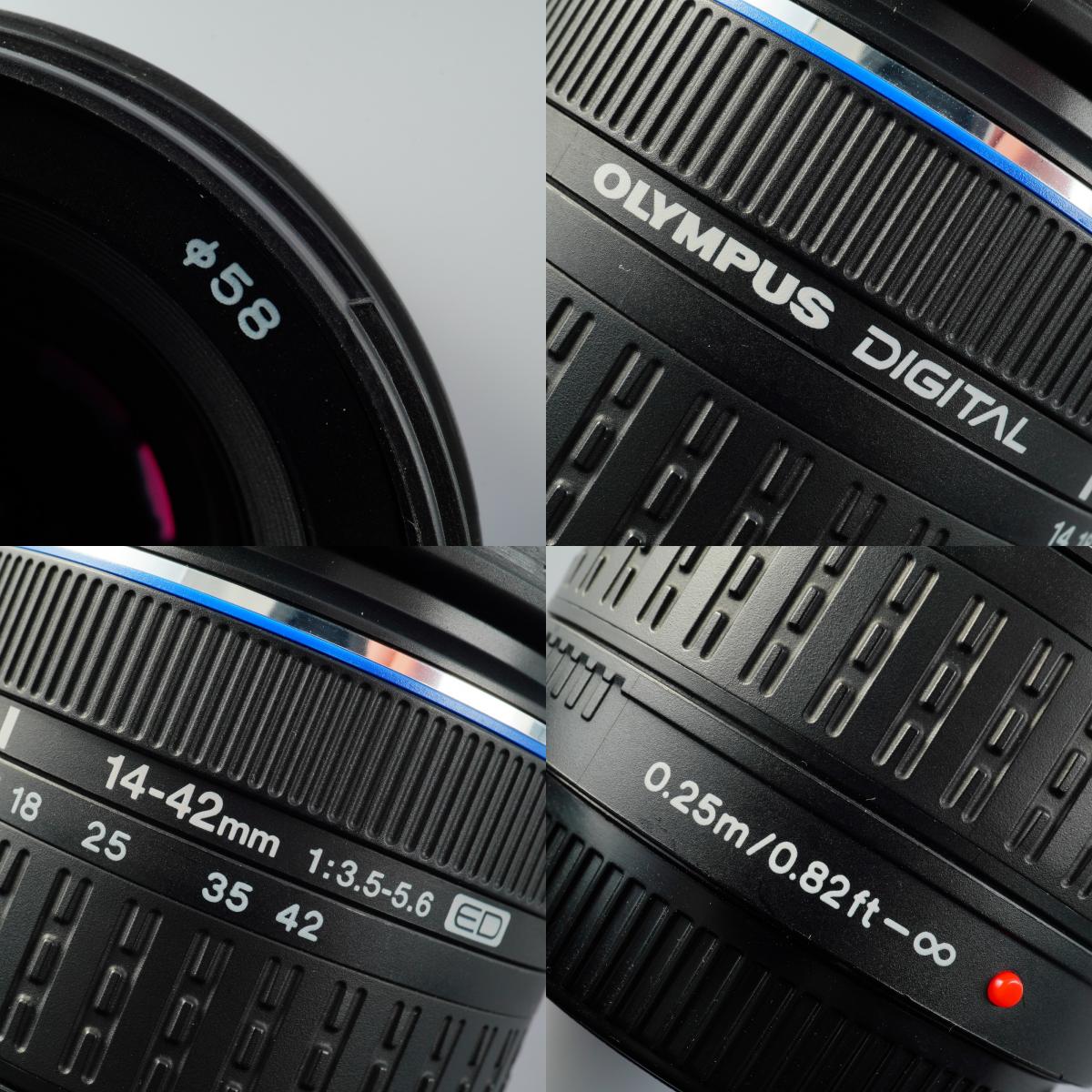 OLYMPUS ZUIKO DIGITAL 14-42mm F/3.5-5.6 ED ズームレンズ