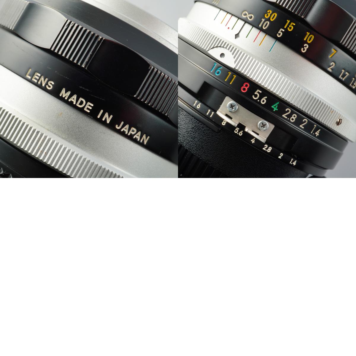 Nikon NIKKOR-S Auto 50mm F/1.4 Ai改 単焦点レンズ