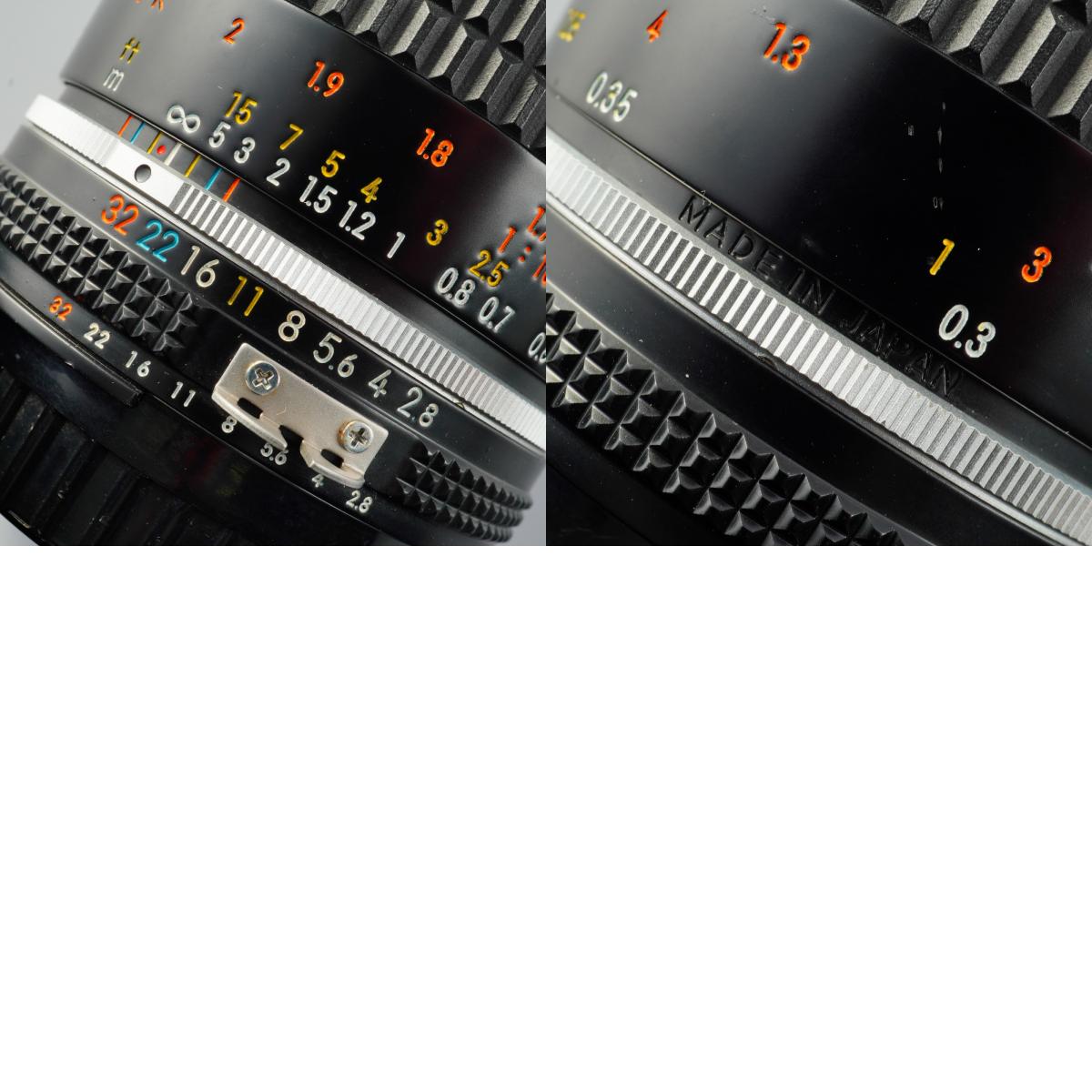 Nikon Ai-S Micro NIKKOR 55mm F/2.8 マクロレンズ