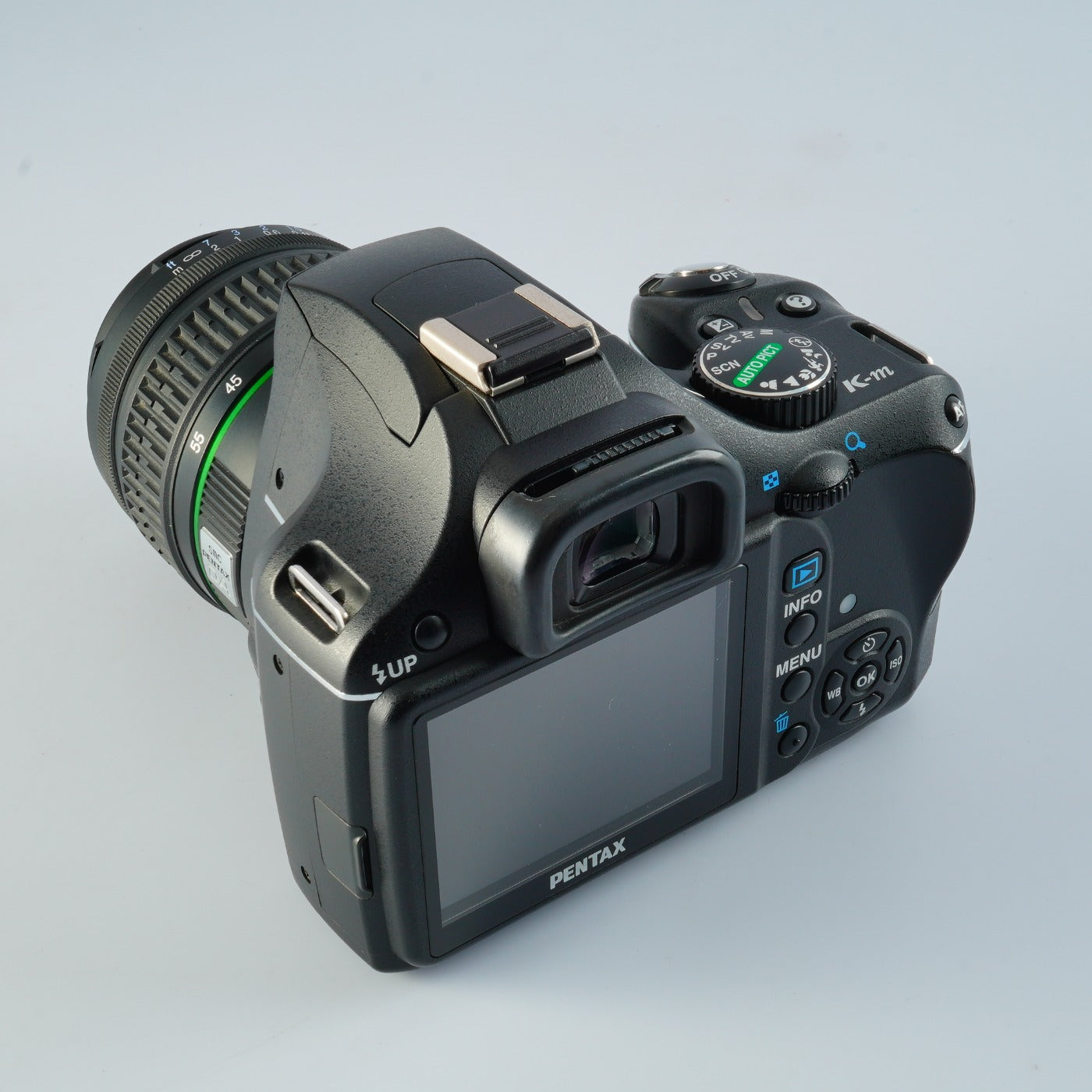 PENTAX K-m SR + SMC PENTAX DAL 50-200mm ED + 18-55mm デジタル一眼レフカメラ