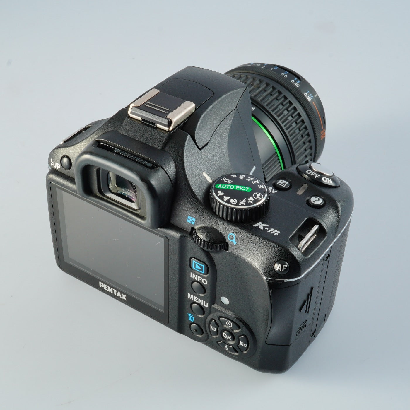 PENTAX K-m SR + SMC PENTAX DAL 50-200mm ED + 18-55mm デジタル一眼レフカメラ