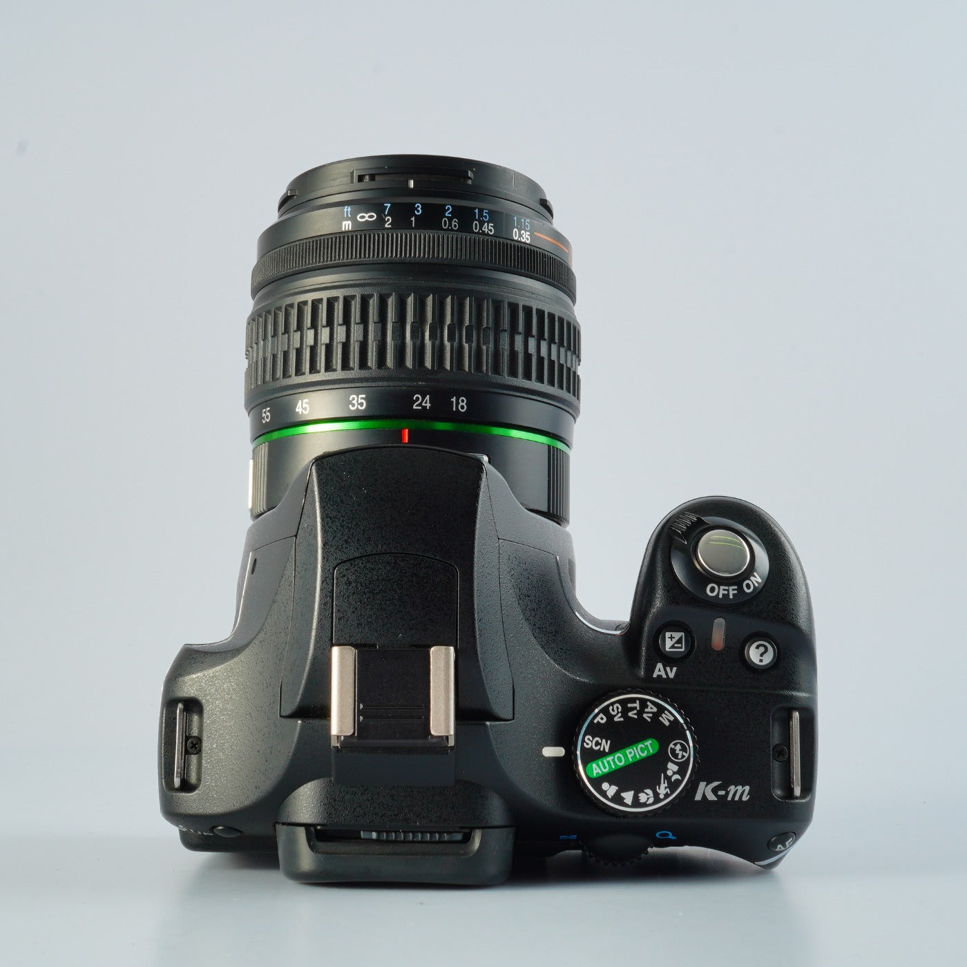 PENTAX K-m SR + SMC PENTAX DAL 50-200mm ED + 18-55mm デジタル一眼レフカメラ