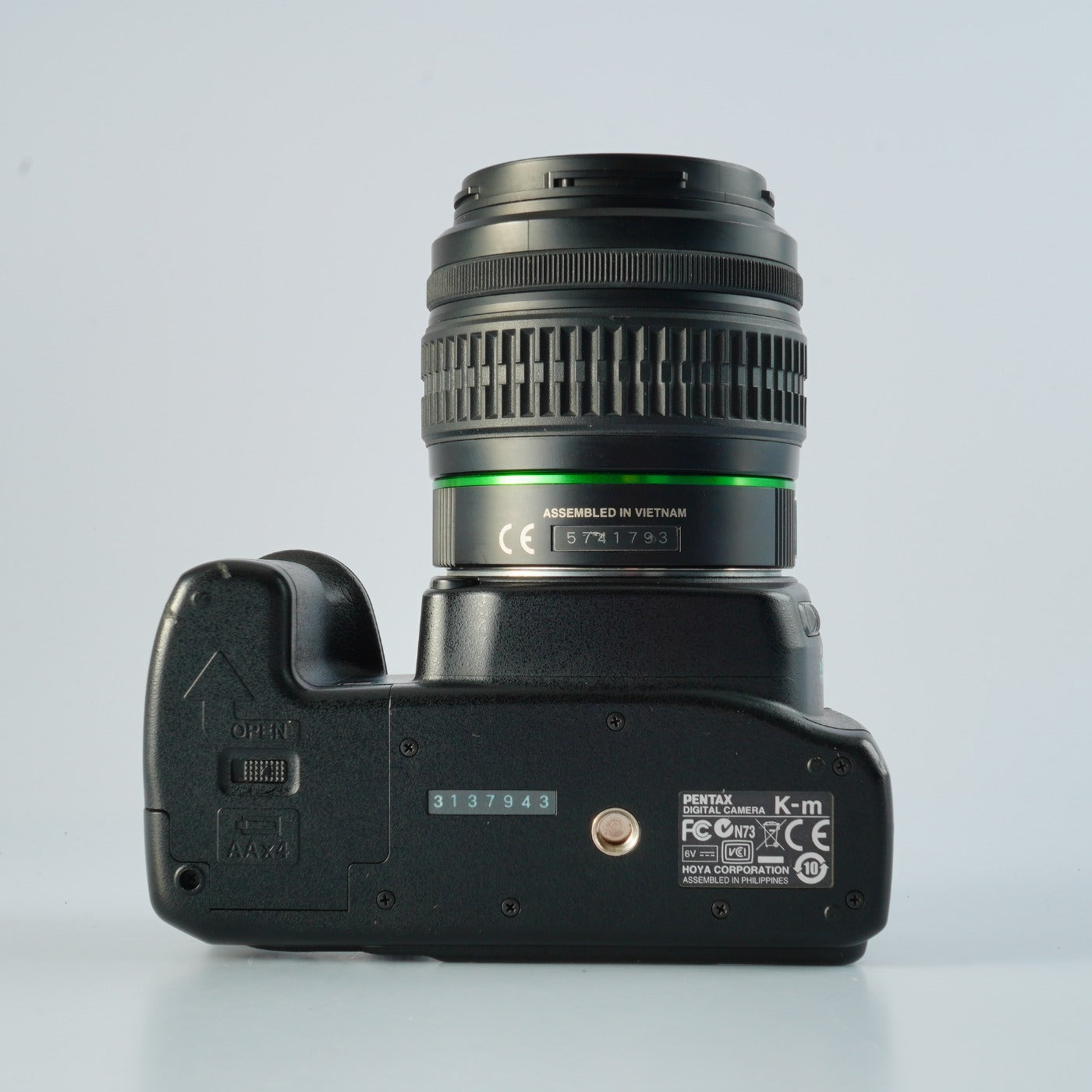 PENTAX K-m SR + SMC PENTAX DAL 50-200mm ED + 18-55mm デジタル一眼レフカメラ