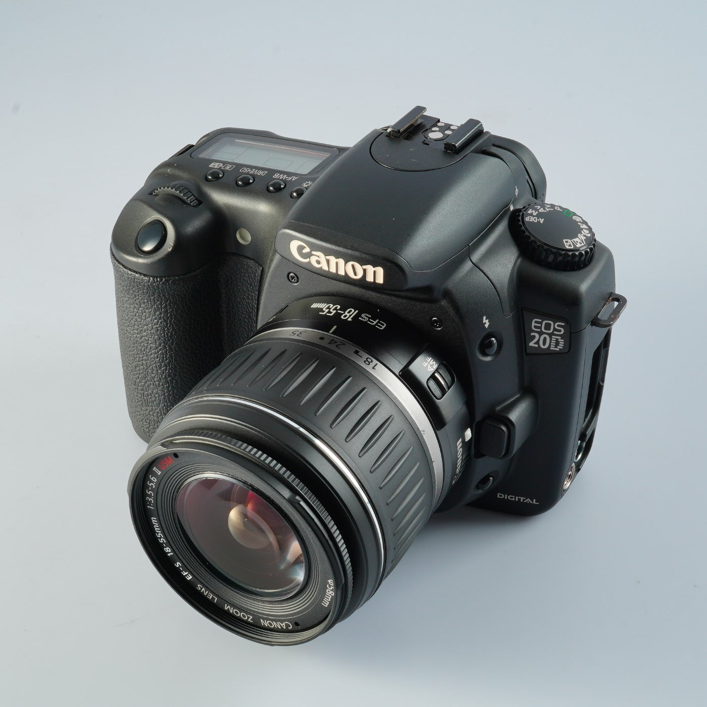 Canon EOS 20D + EF-S 18-55mm F/3.5-5.6Ⅱ USM + CF 2GB デジタル一眼レフカメラ