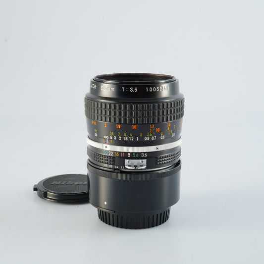 Nikon Micro-NIKKOR 55mm F/3.5 Ai + PK-13 マクロレンズ