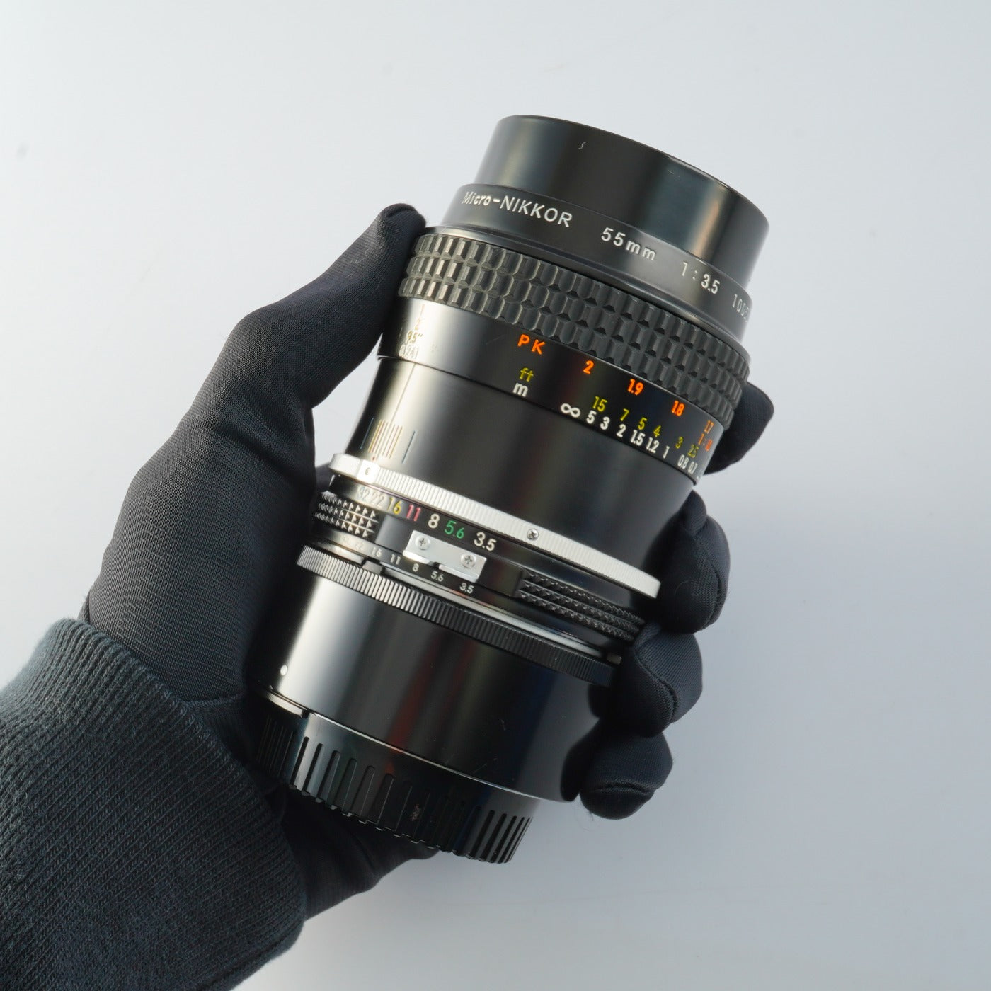 Nikon Micro-NIKKOR 55mm F/3.5 Ai + PK-13 マクロレンズ