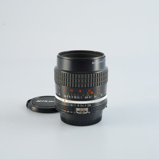 Nikon Ai-S Micro NIKKOR 55mm F/2.8 単焦点レンズ