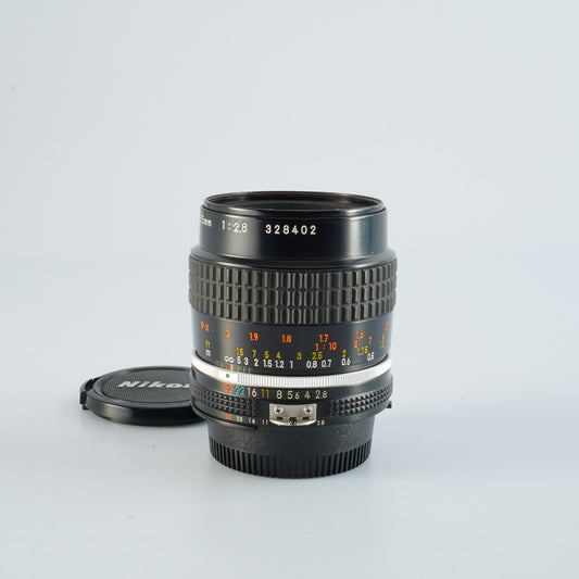 Nikon Ai-S Micro NIKKOR 55mm F/2.8 単焦点レンズ