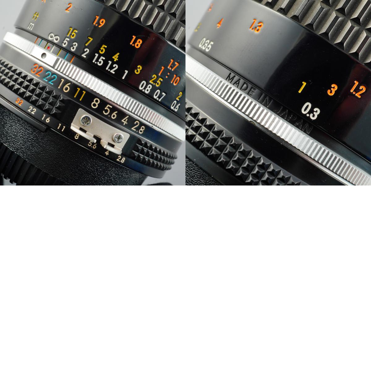 Nikon Ai-S Micro NIKKOR 55mm F/2.8 単焦点レンズ