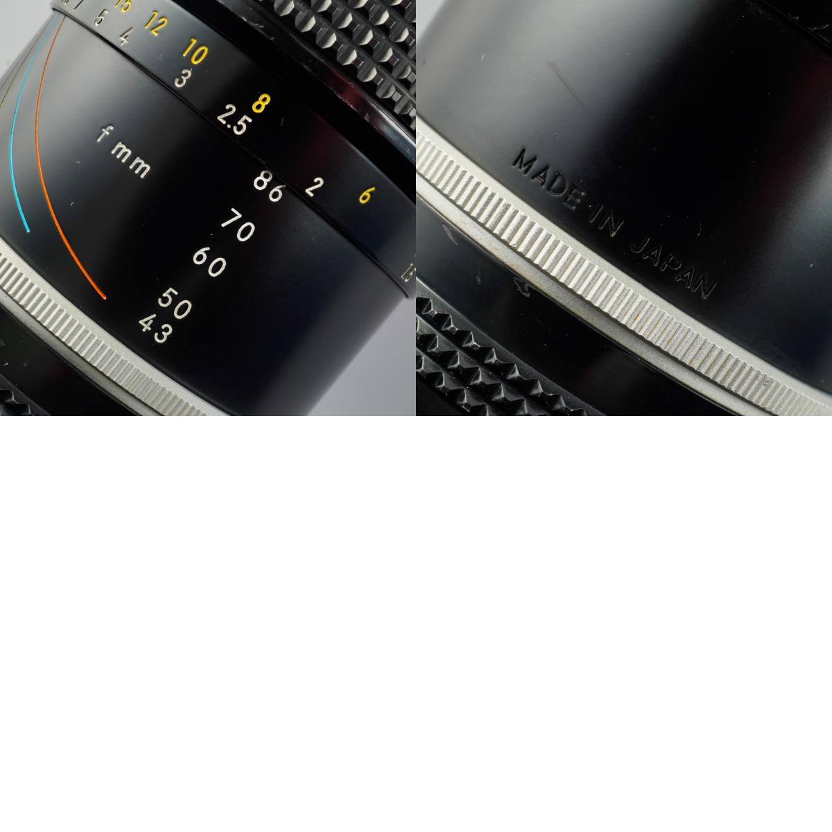 Nikon Ai Zoom-NIKKOR 43-86mm F/3.5 ズームレンズ