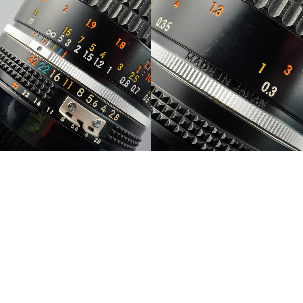 Nikon Ai-S Micro NIKKOR 55mm F/2.8 単焦点レンズ