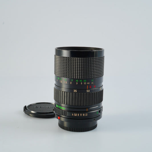 Canon FD 35-70mm F/4 ズームレンズ