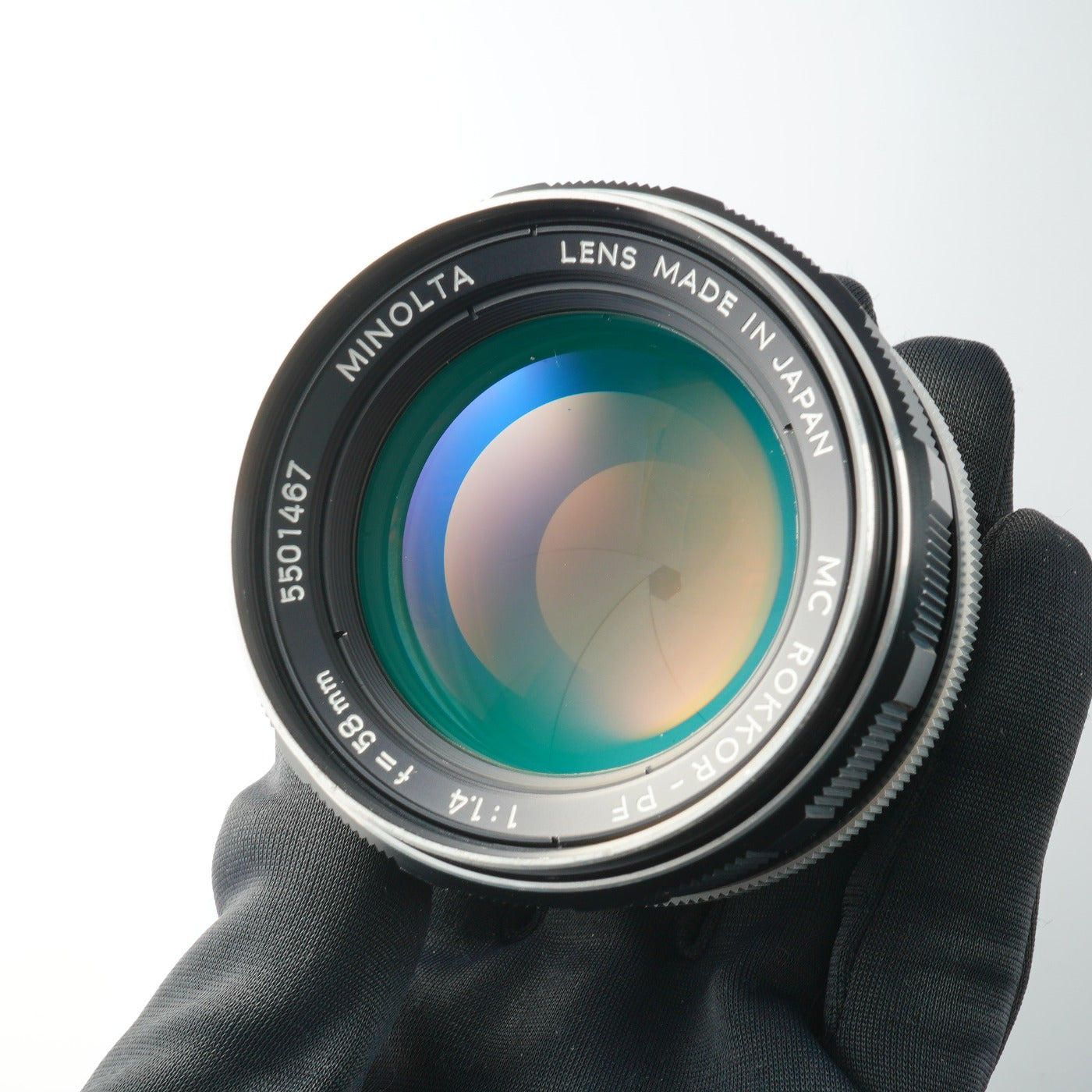 MINOLTA MC ROKKOR-PF 58mm F/1.4 単焦点レンズ