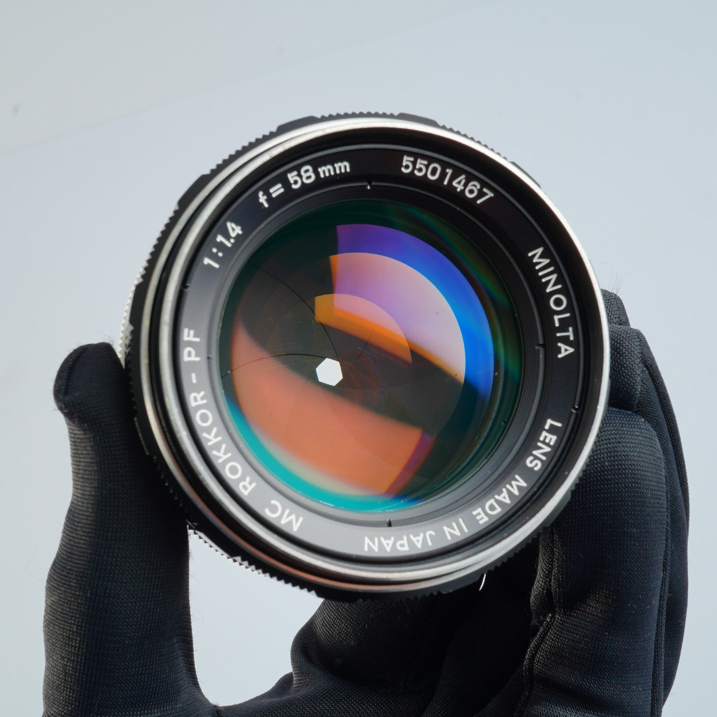 MINOLTA MC ROKKOR-PF 58mm F/1.4 単焦点レンズ
