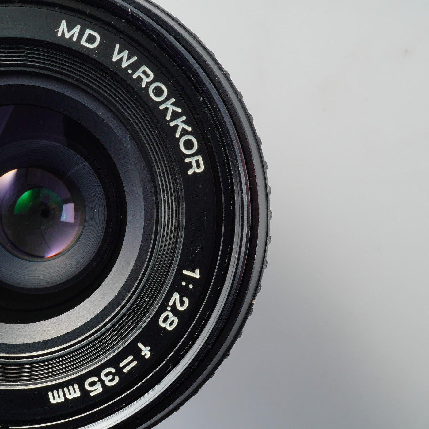 MINOLTA MD W.ROKKOR 35mm F/2.8 単焦点レンズ