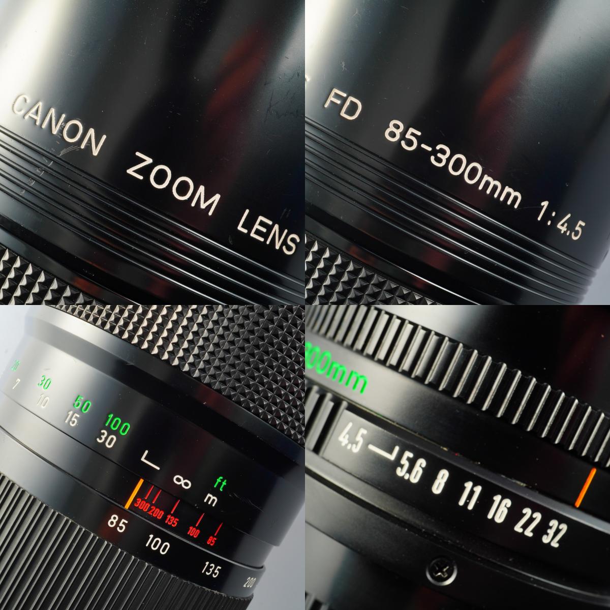 Canon FD 85-300mm F/4.5 ズームレンズ