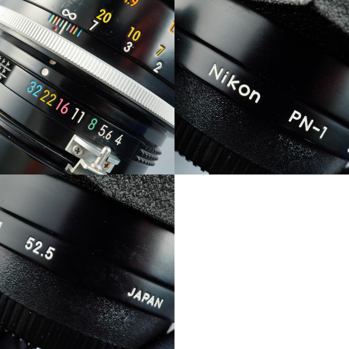 Nikon 非Ai Micro-NIKKOR 105mm F/4 + PN-1 Extension Tube 単焦点レンズ