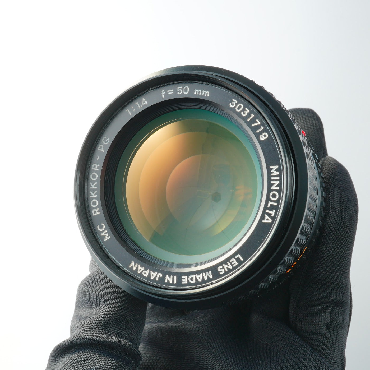 MINOLTA MC ROKKOR-PG 50mm F/1.4 単焦点レンズ