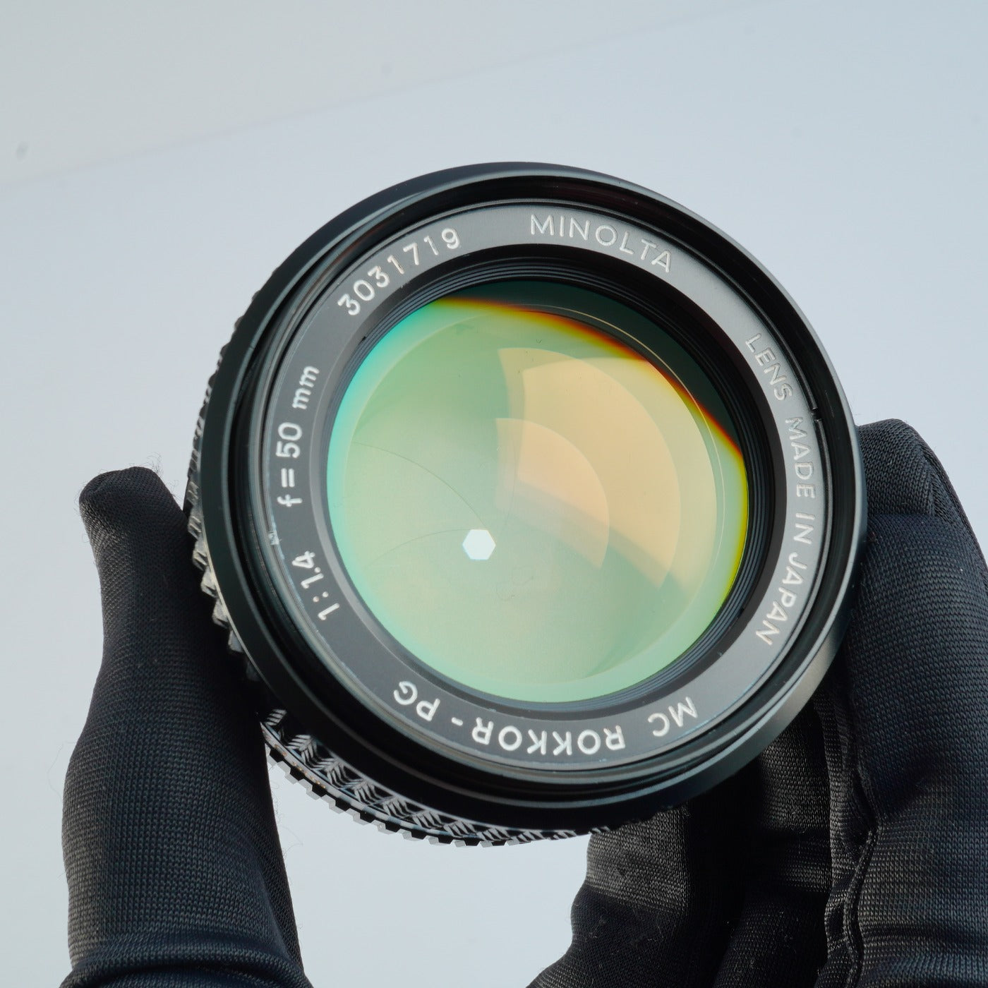 MINOLTA MC ROKKOR-PG 50mm F/1.4 単焦点レンズ