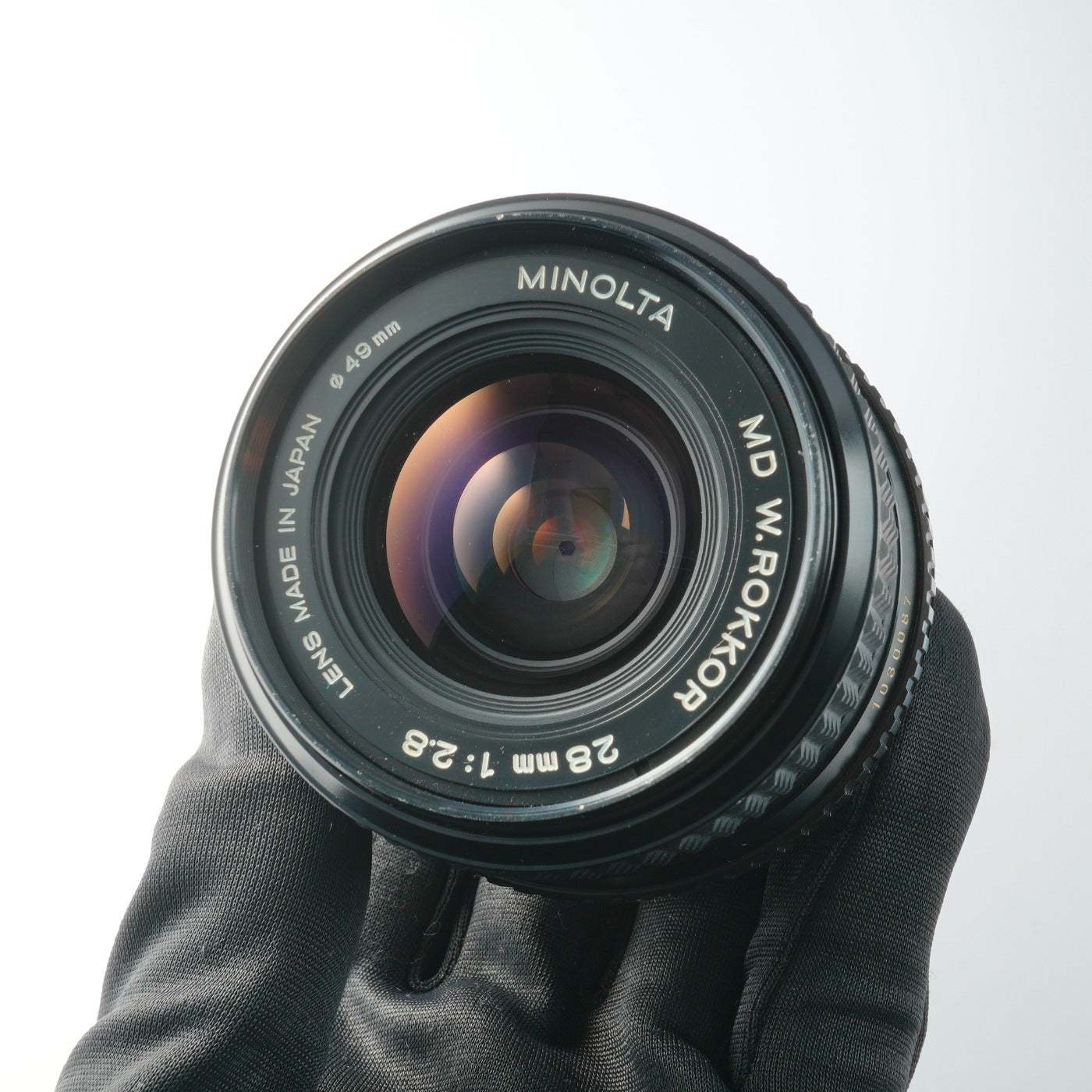 MINOLTA MD W.ROKKOR 28mm F/2.8 単焦点レンズ