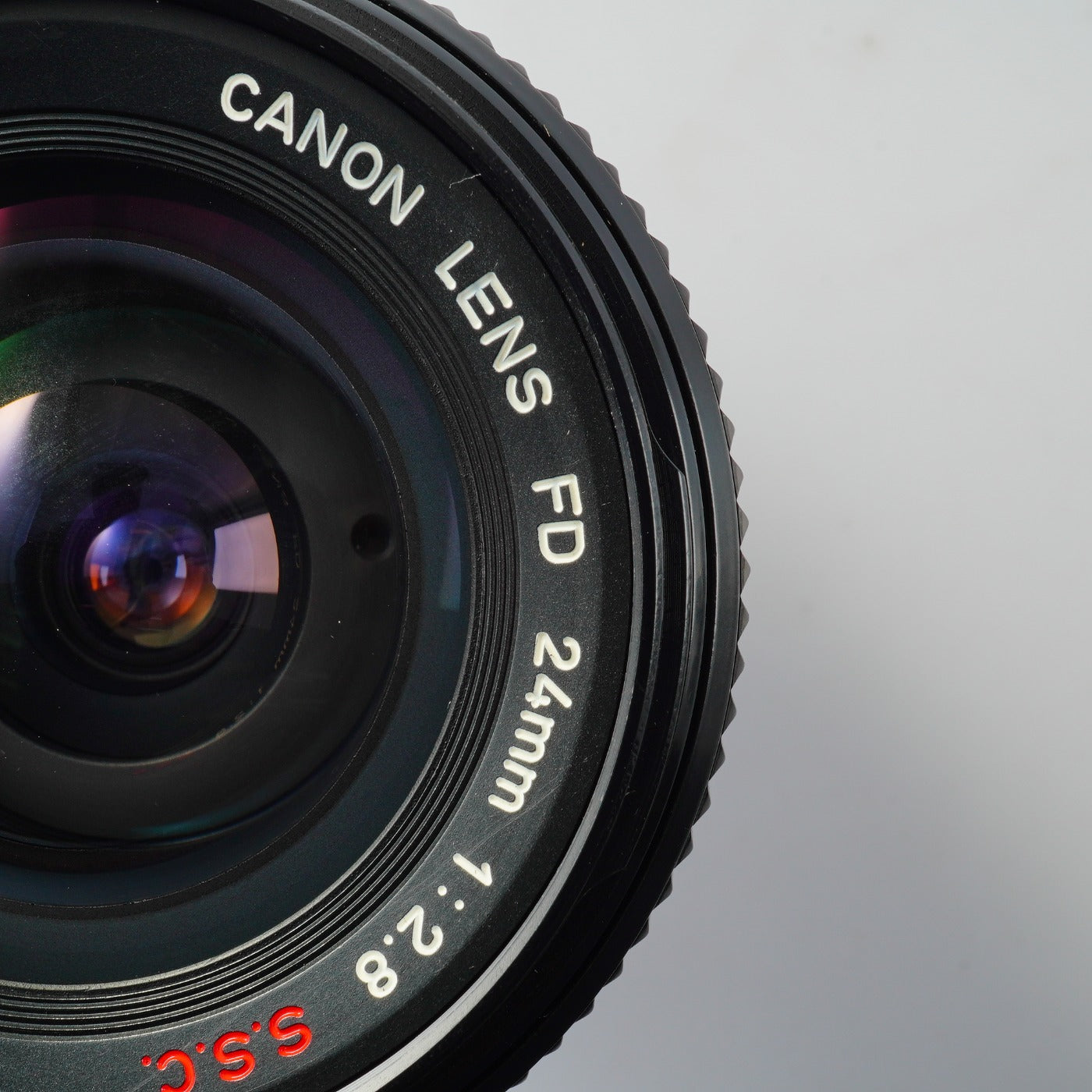Canon FD 24mm F/2.8 S.S.C. 単焦点レンズ