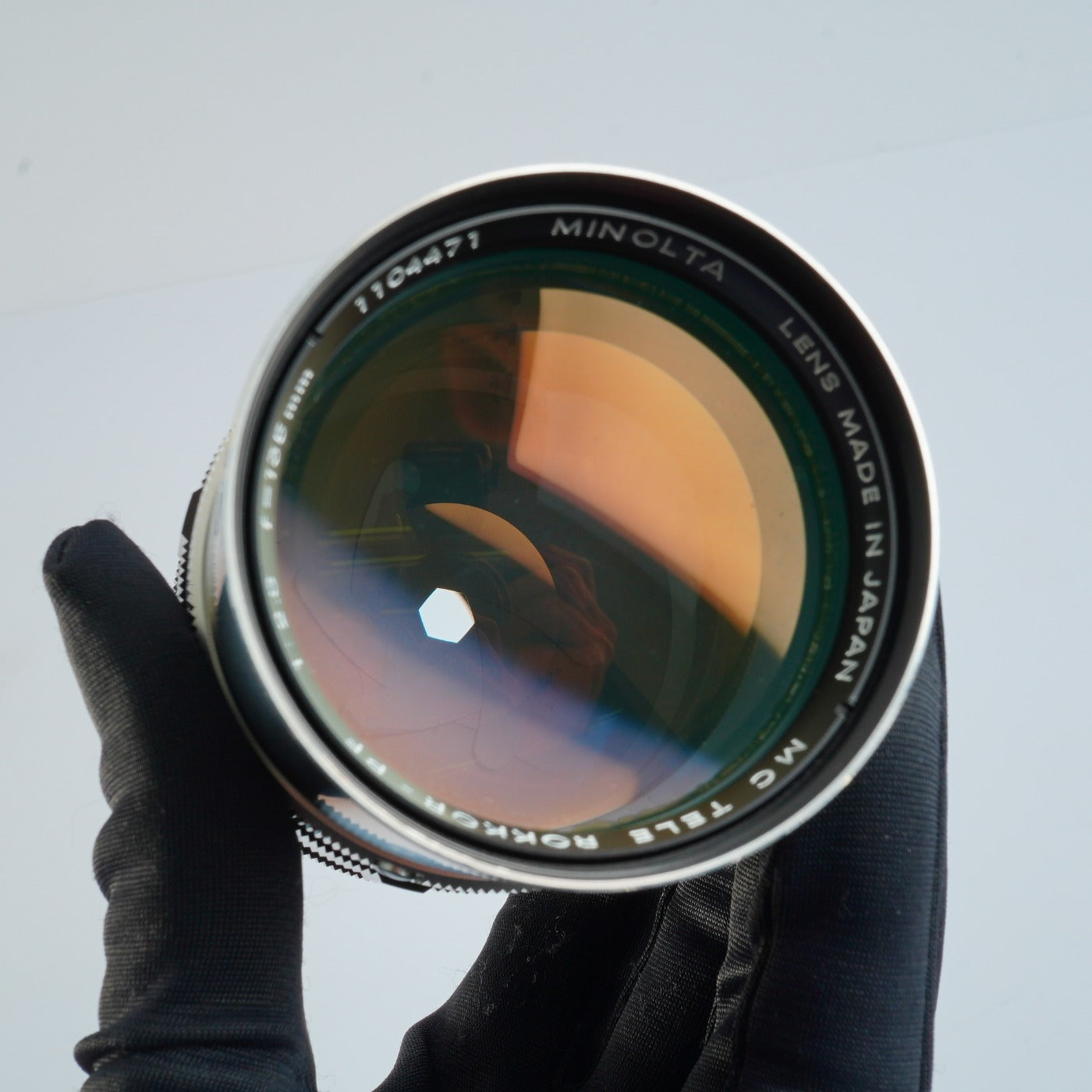 MINOLTA MC TELE ROKKOR PF 135mm F/2.8 単焦点レンズ