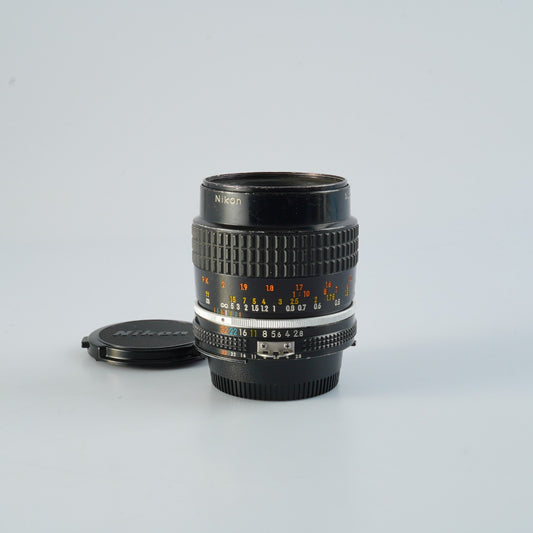 Nikon Ai-S Micro NIKKOR 55mm F/2.8 単焦点レンズ