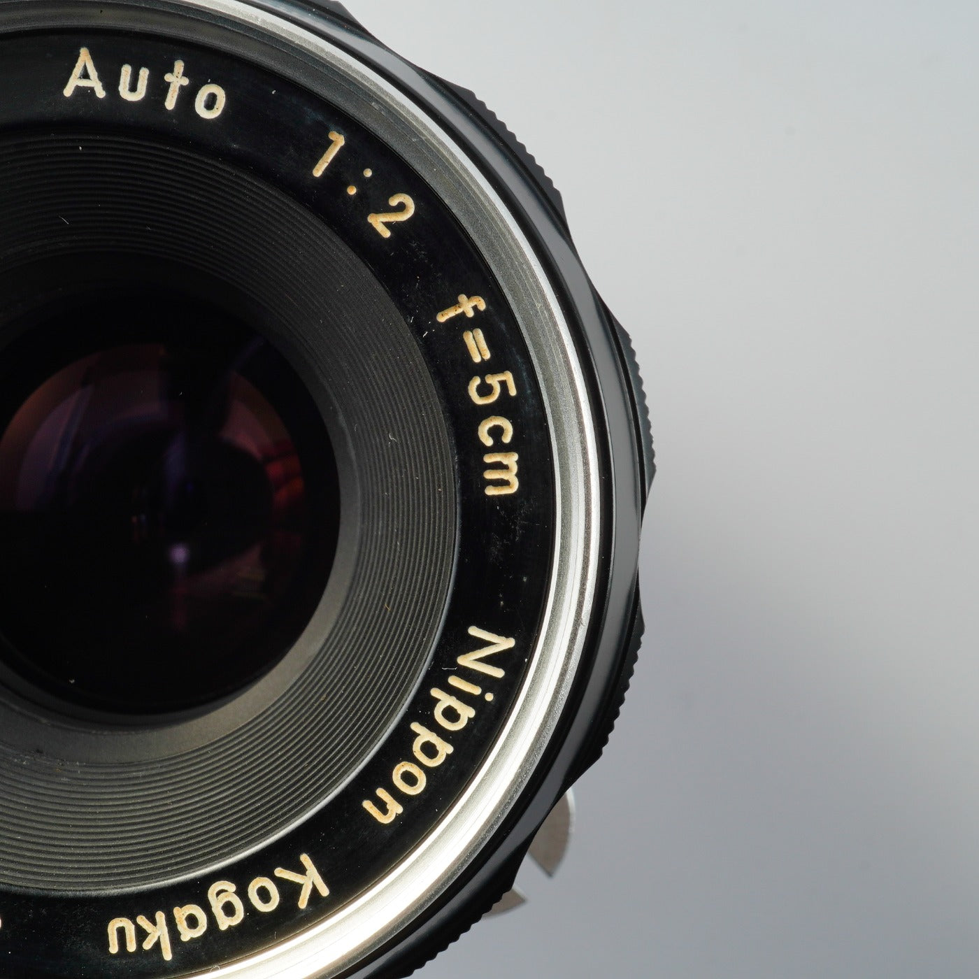 Nikon Nippon Kogaku NIKKOR-S Auto 5cm 50mm F/2 非Ai PAT.PEND. Model 単焦点レンズ