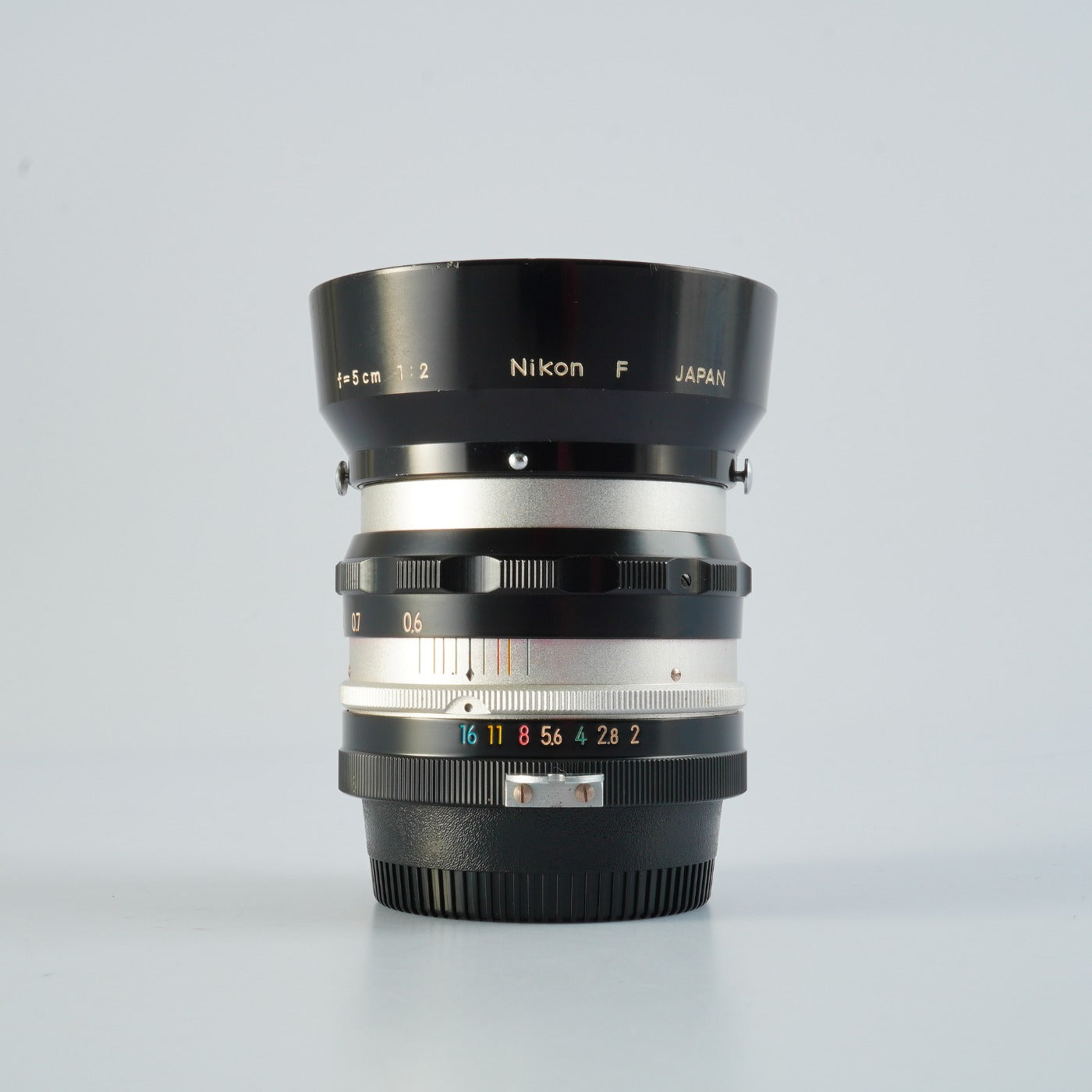 Nikon Nippon Kogaku NIKKOR-S Auto 5cm 50mm F/2 非Ai PAT.PEND. Model 単焦点レンズ