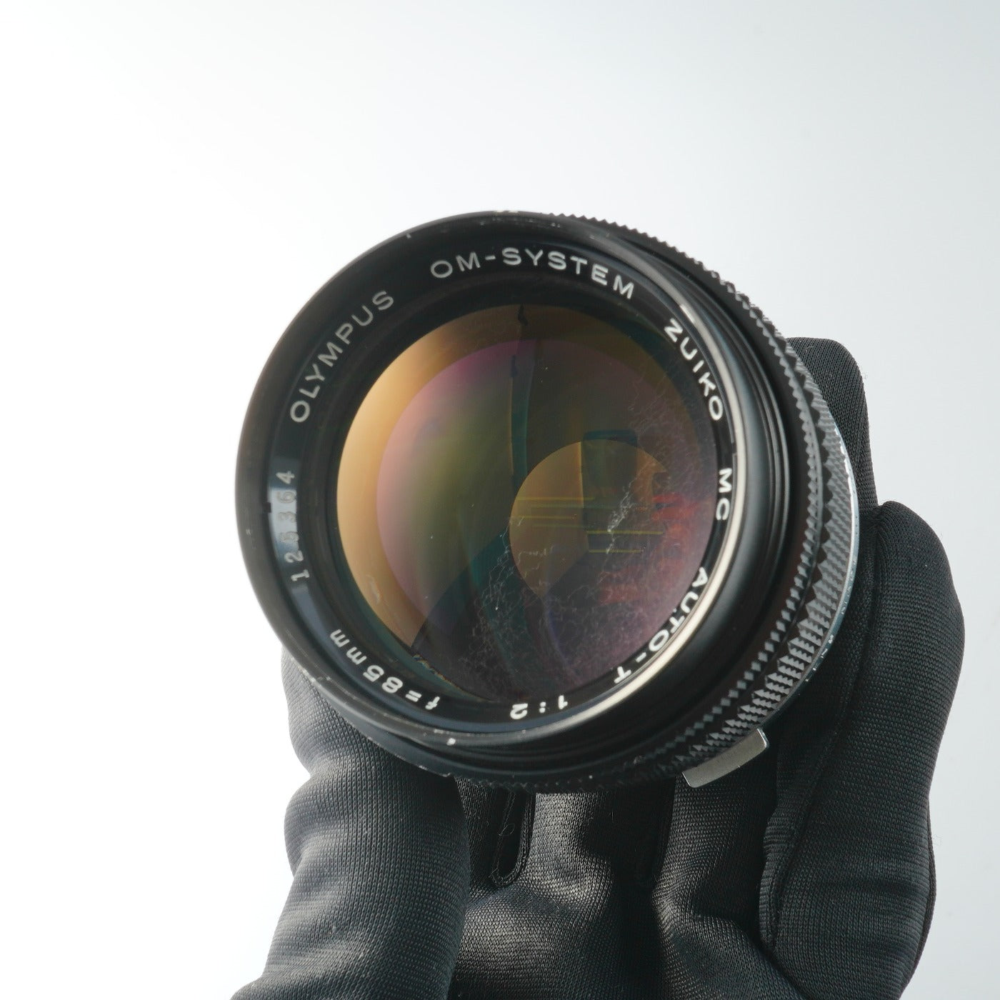 OLYMPUS OM-SYSTEM ZUIKO MC AUTO-T 85mm F/2 単焦点レンズ