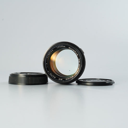 OLYMPUS OM-SYSTEM ZUIKO MC AUTO-T 85mm F/2 単焦点レンズ