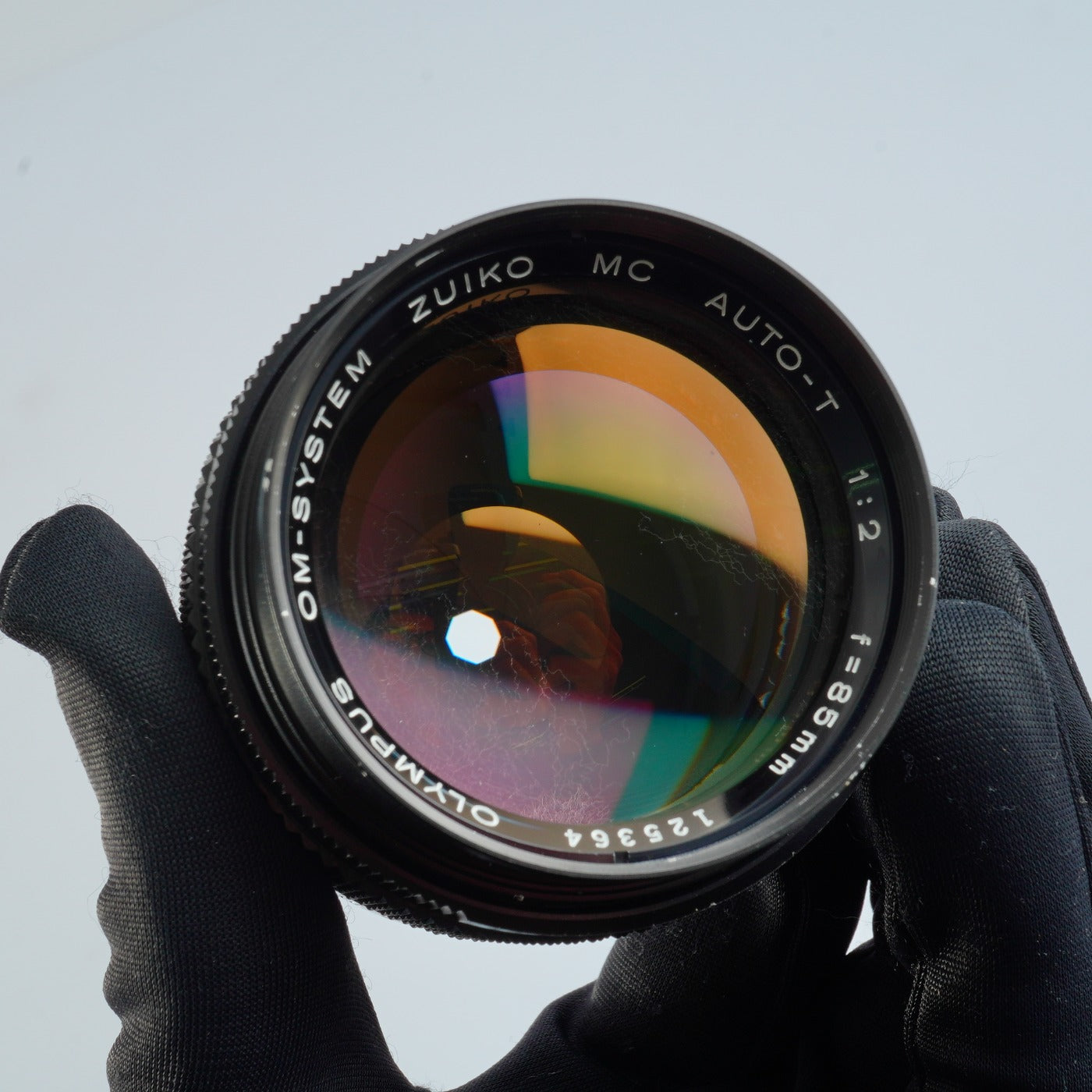 OLYMPUS OM-SYSTEM ZUIKO MC AUTO-T 85mm F/2 単焦点レンズ