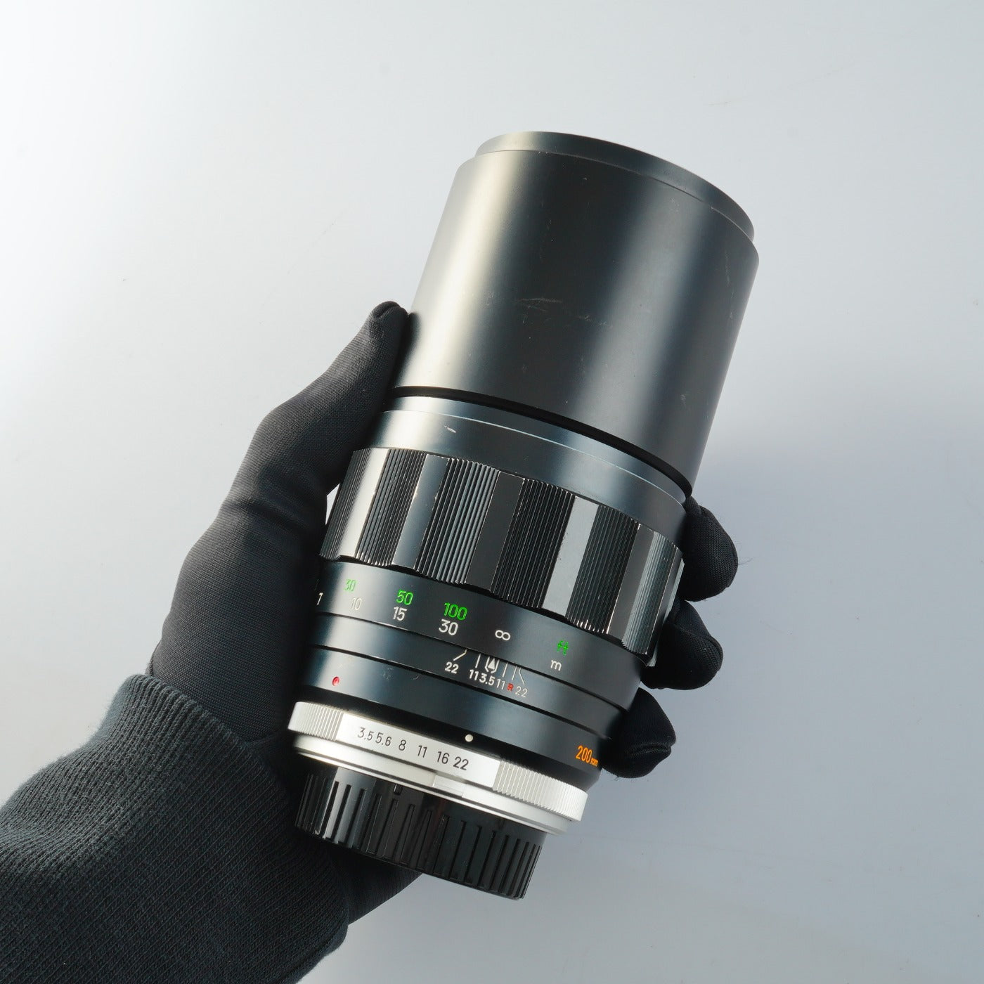 MINOLTA MC TELE ROKKOR-QF 200mm F/3.5 単焦点レンズ