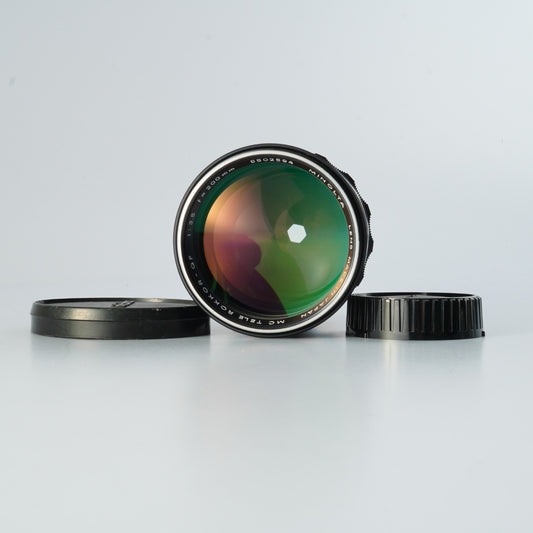 MINOLTA MC TELE ROKKOR-QF 200mm F/3.5 単焦点レンズ