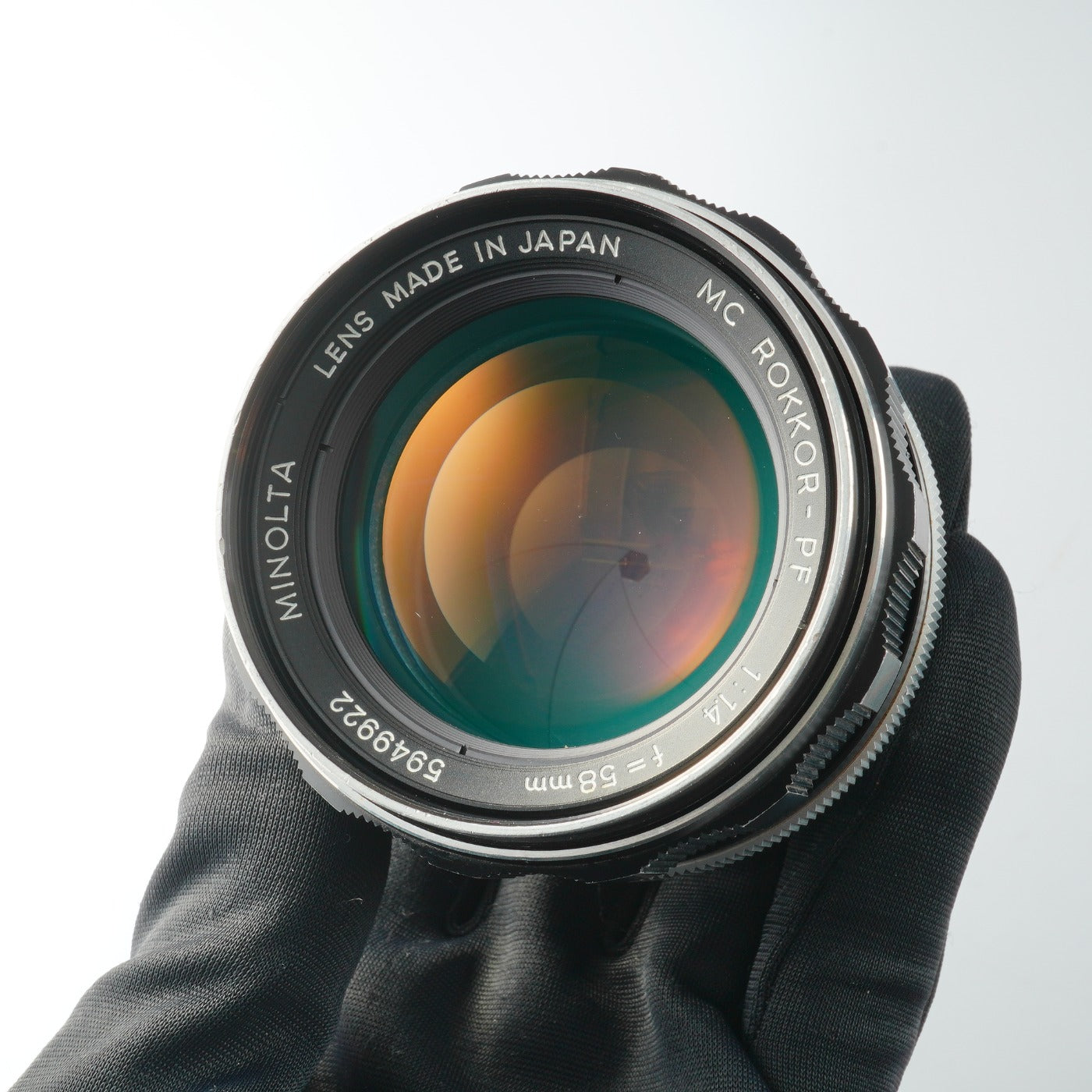 MINOLTA MC ROKKOR-PF 58mm F/1.4 単焦点レンズ