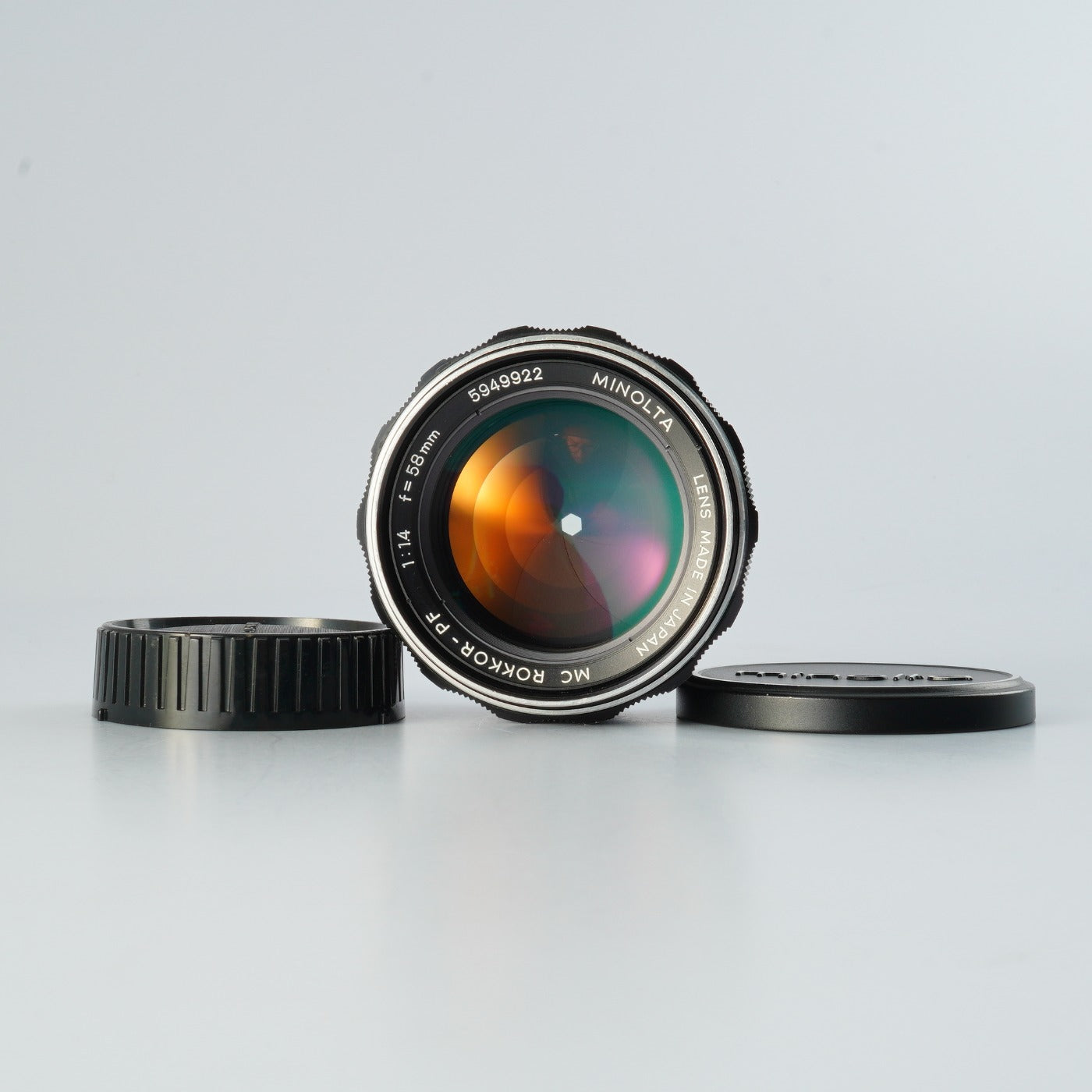 MINOLTA MC ROKKOR-PF 58mm F/1.4 単焦点レンズ