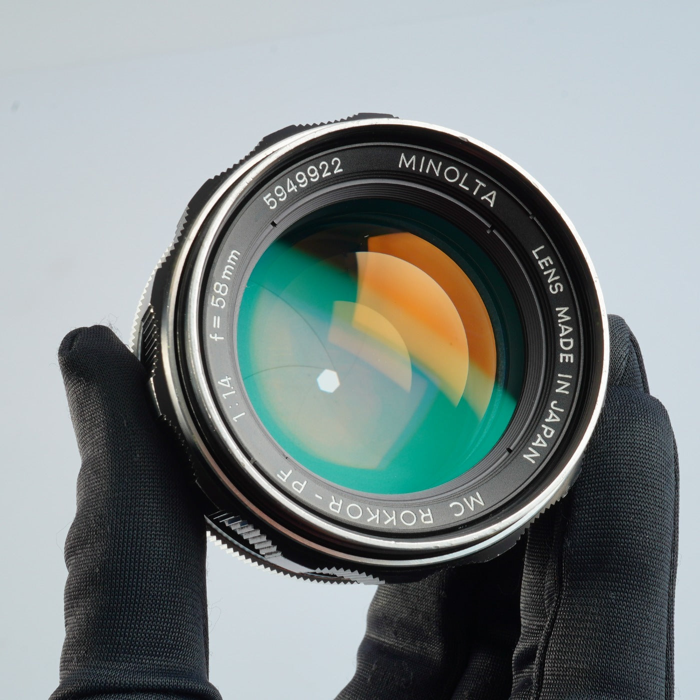 MINOLTA MC ROKKOR-PF 58mm F/1.4 単焦点レンズ
