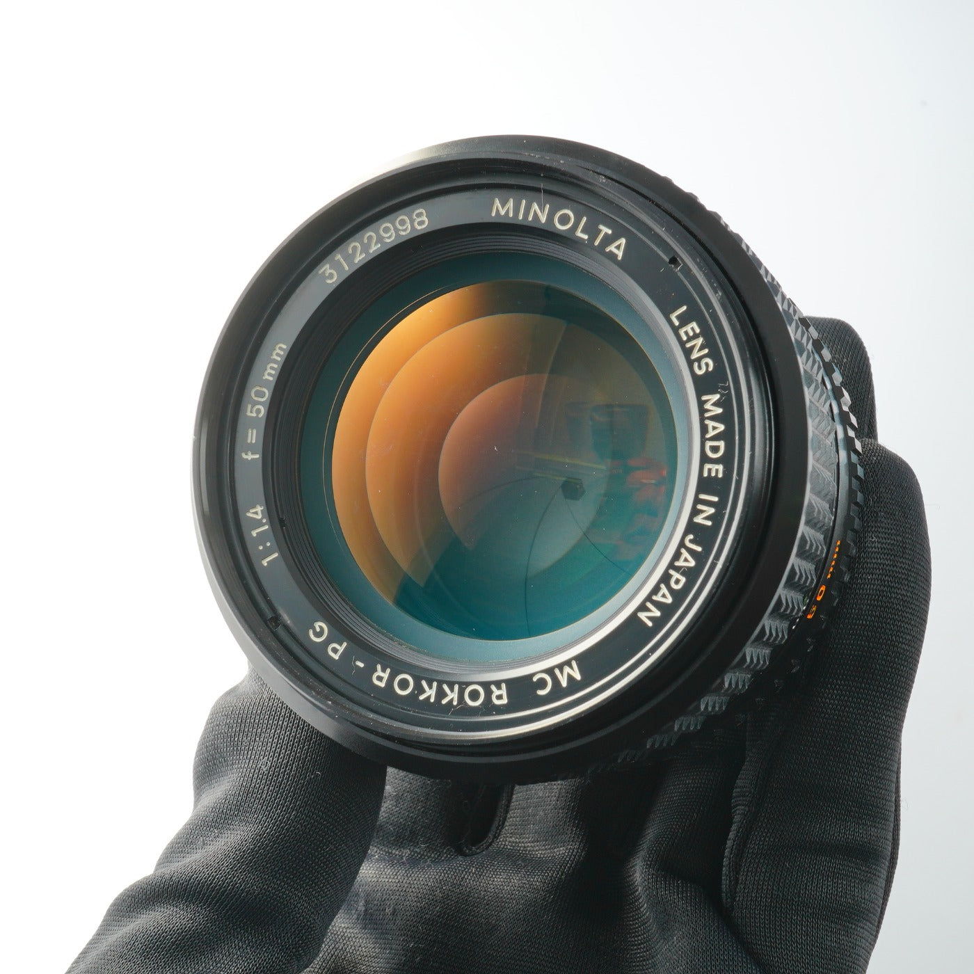 MINOLTA MC ROKKOR-PG 50mm F/1.4 単焦点レンズ
